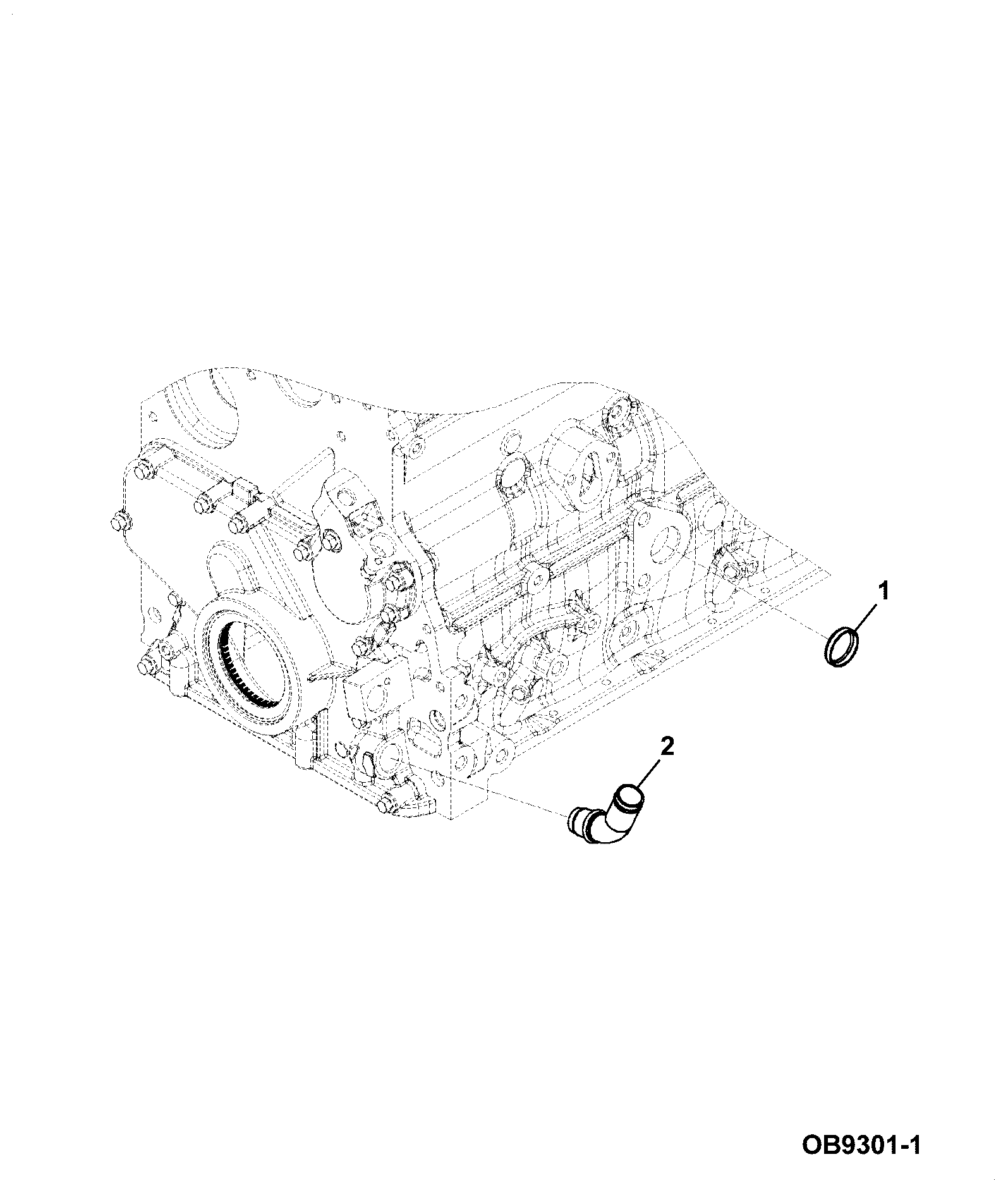 Пробка 02/910020 JCB