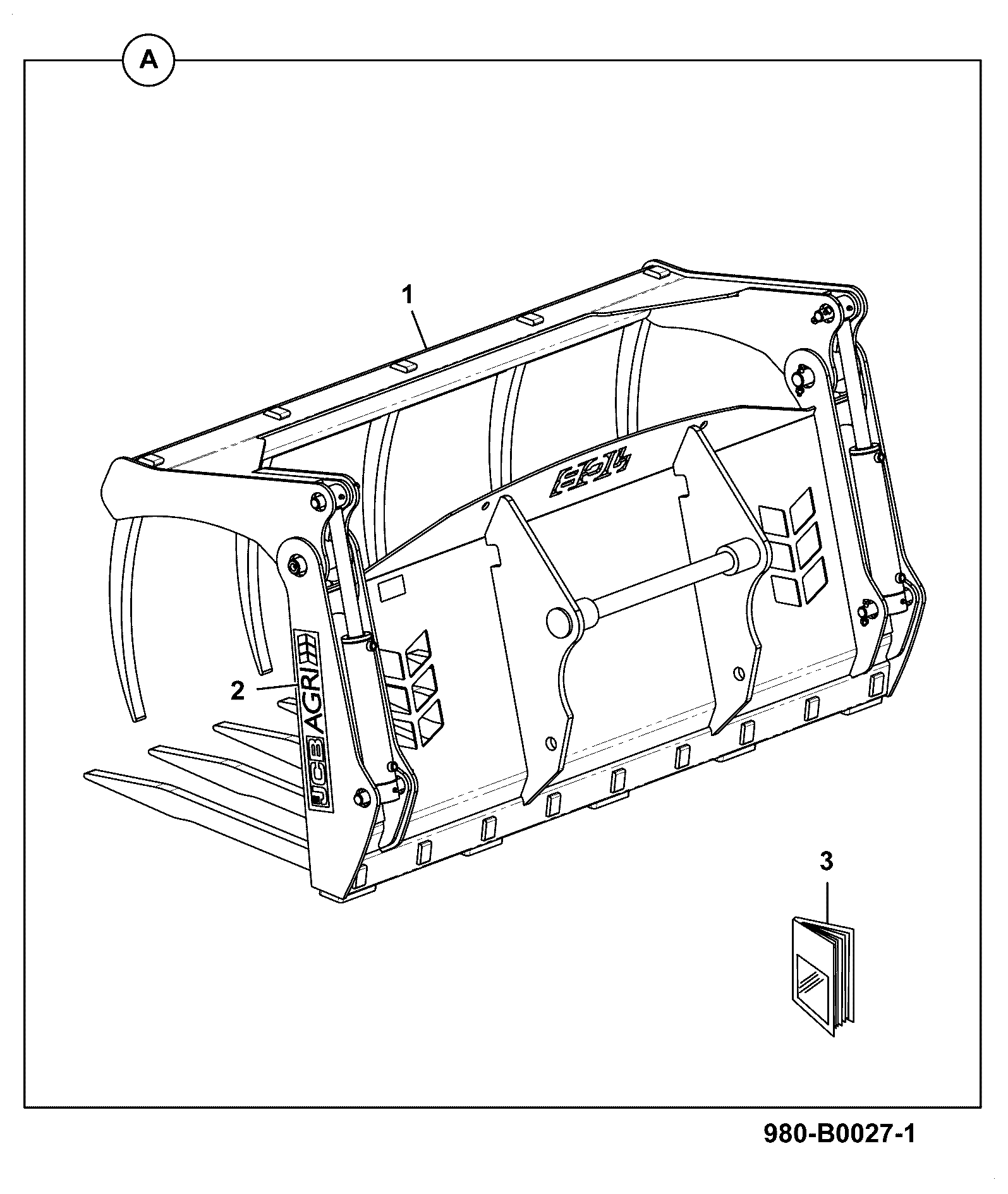 Сборка 980/B0027 JCB