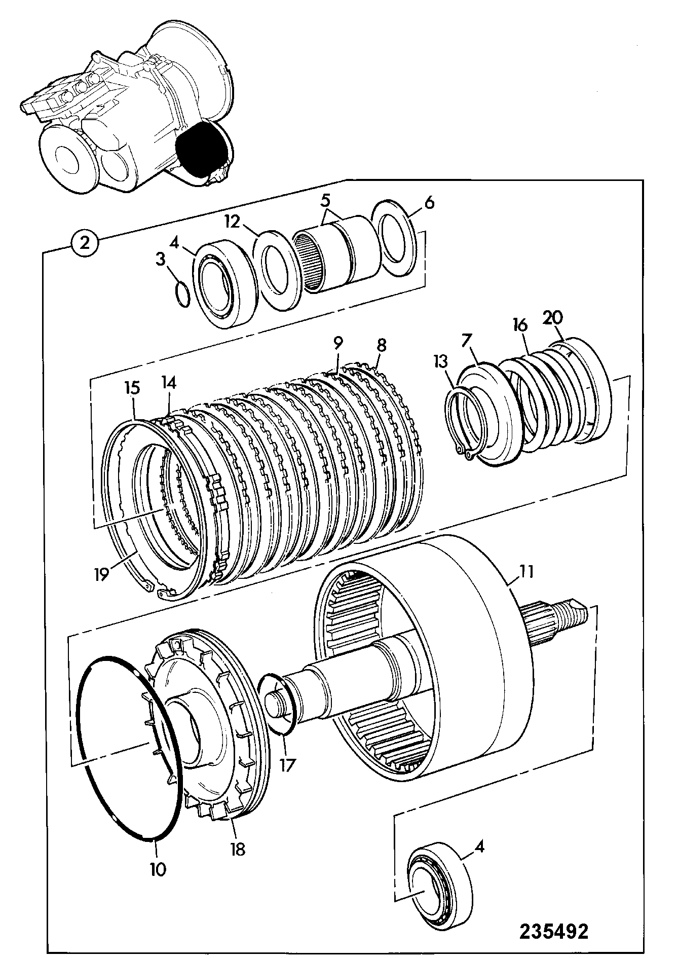 Корпус 445/68200 JCB