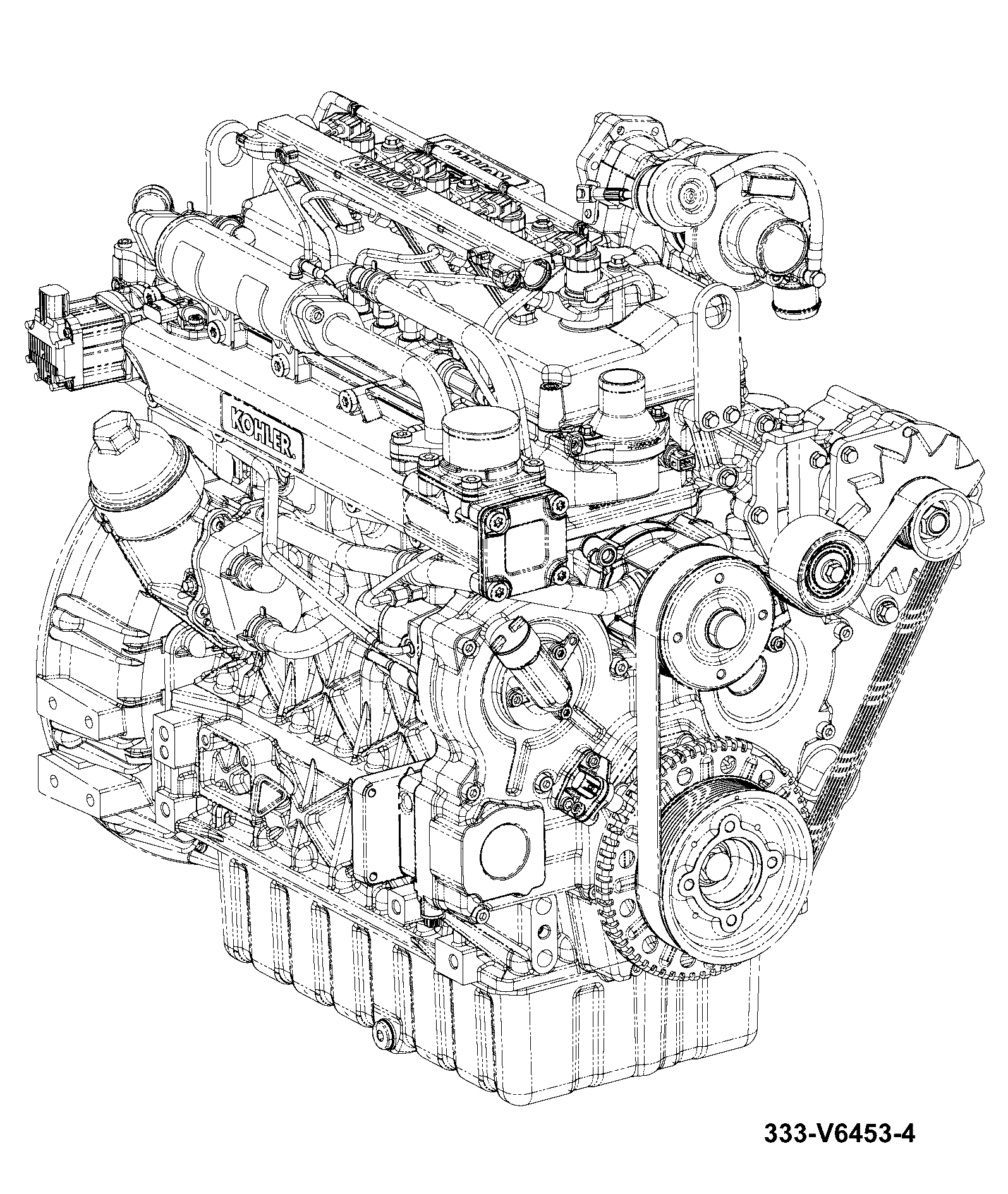 тяга 8160700090 JCB