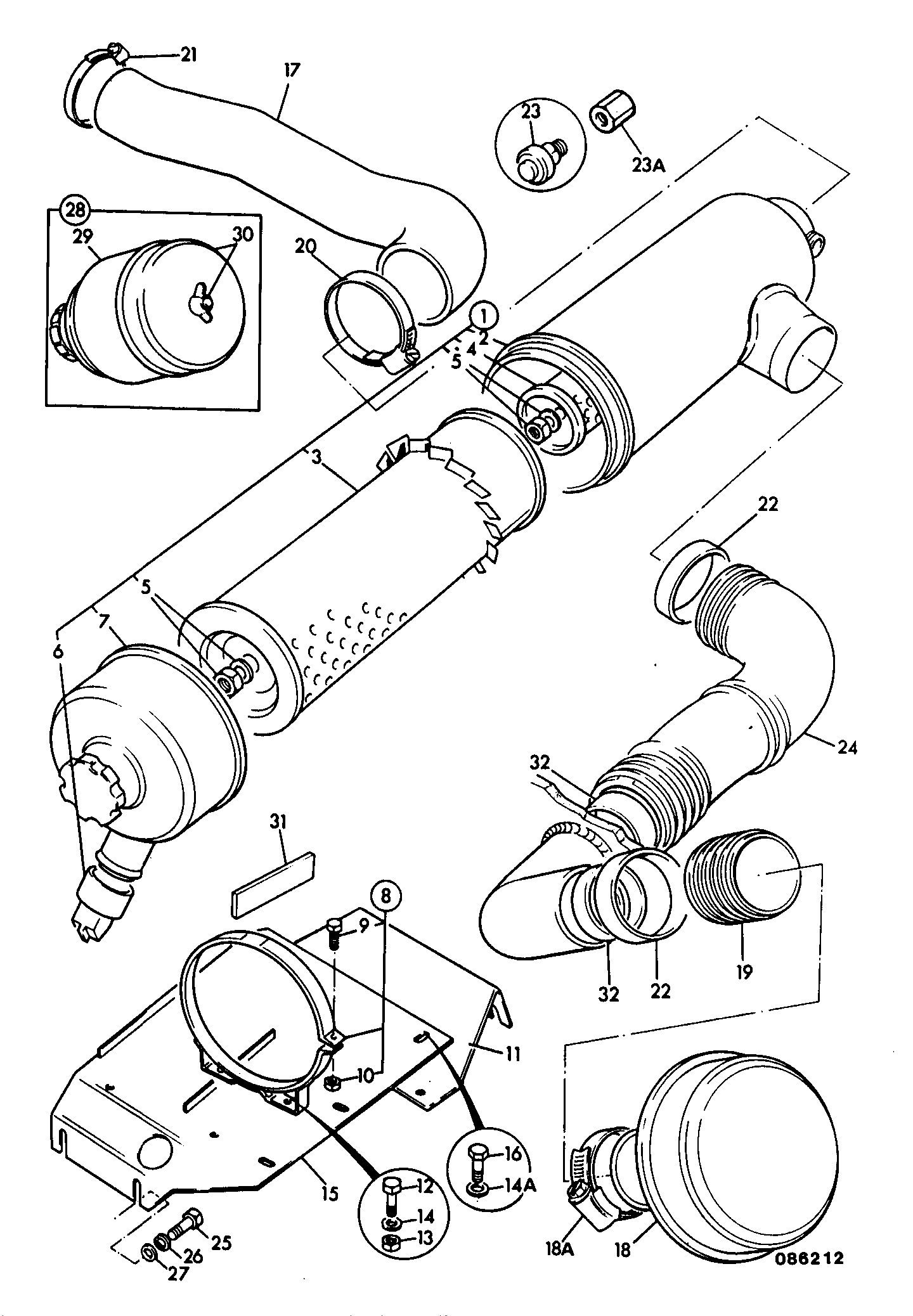 Шланг 834/00213 JCB