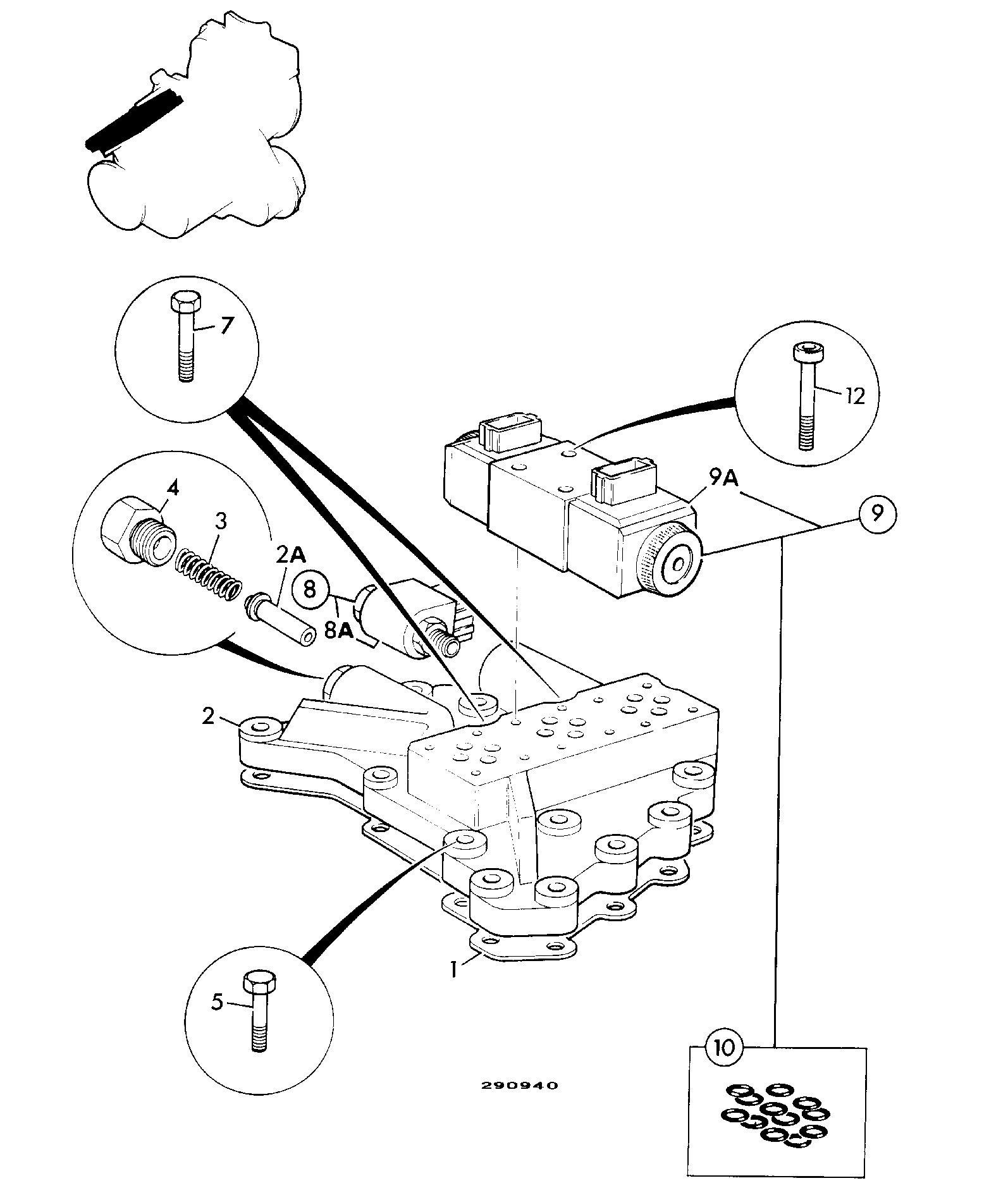 Клапан 25/221823 JCB