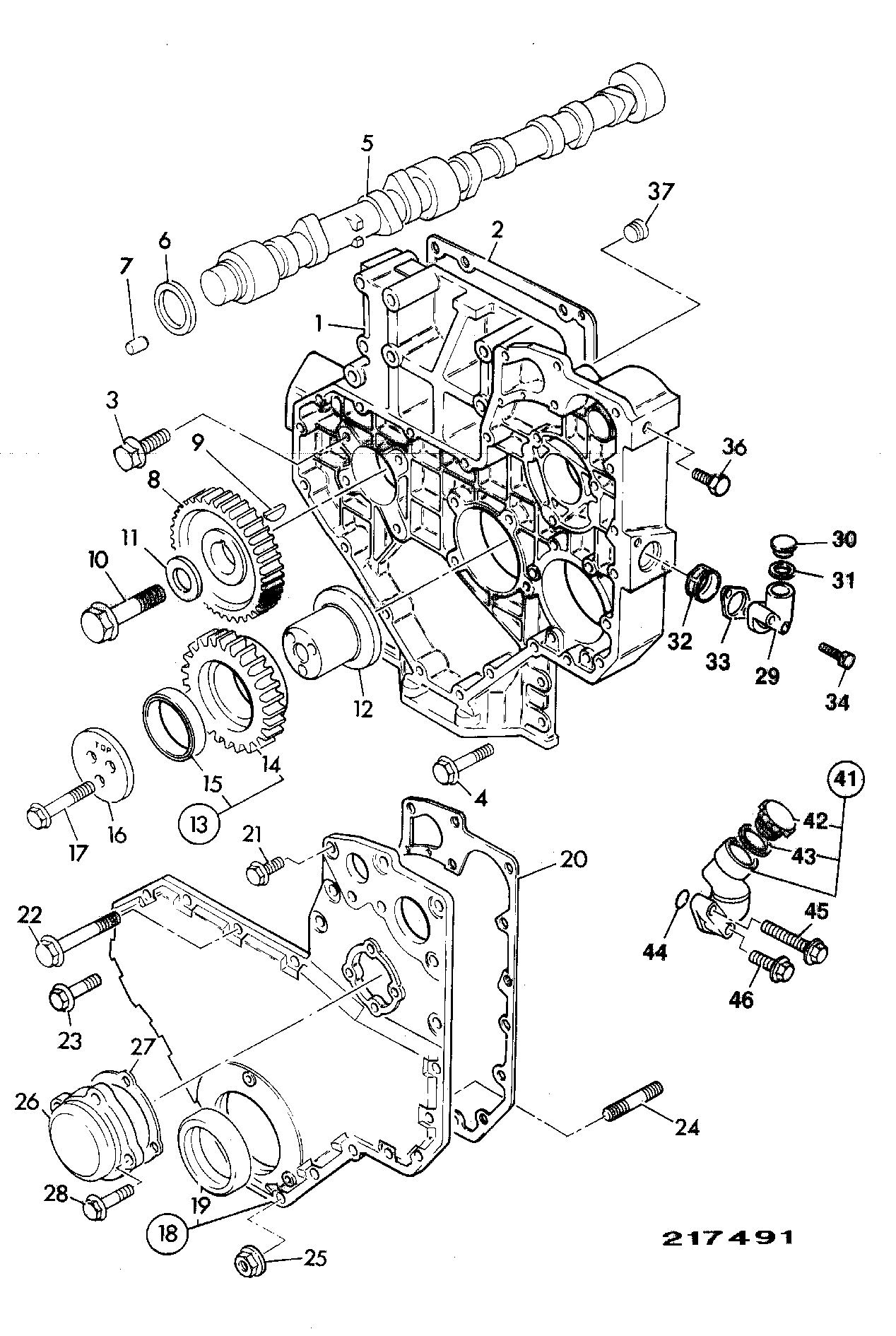 Прокладка 02/200038 JCB