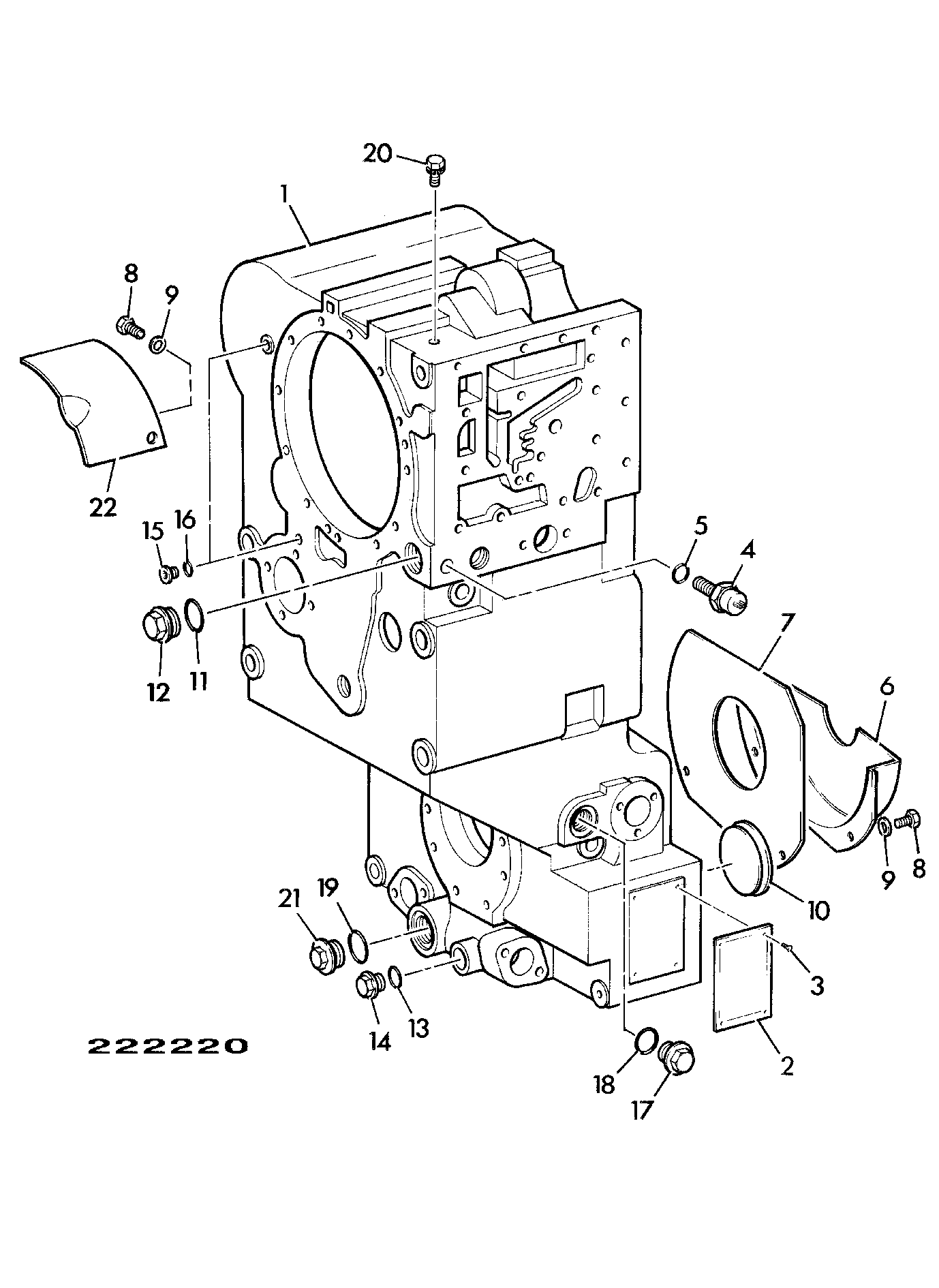 Уплотнение 04/800182 JCB
