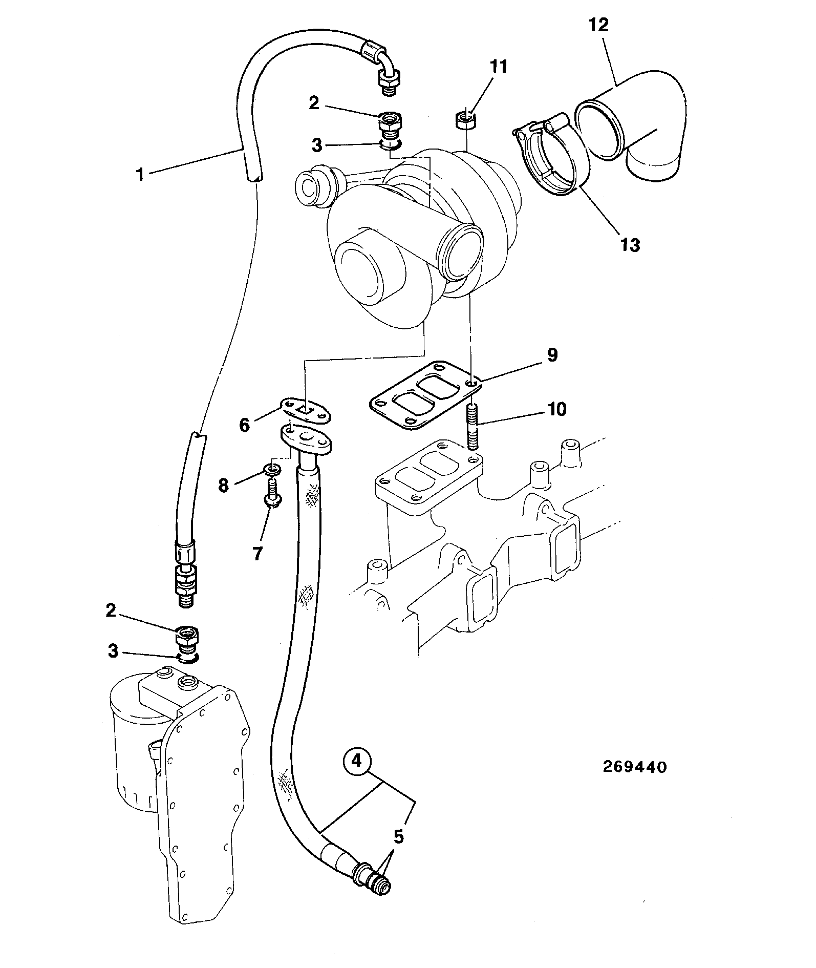 прокладка 02/910785 JCB