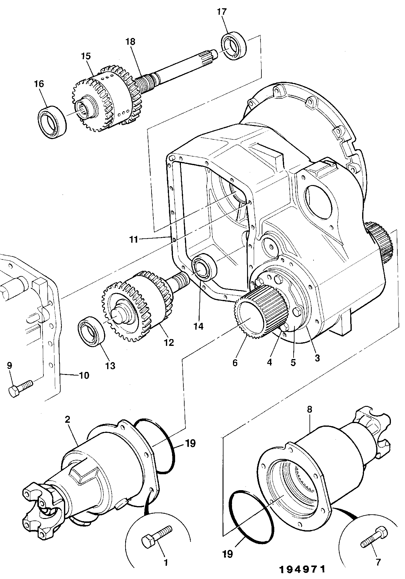Фиксатор 454/46905 JCB