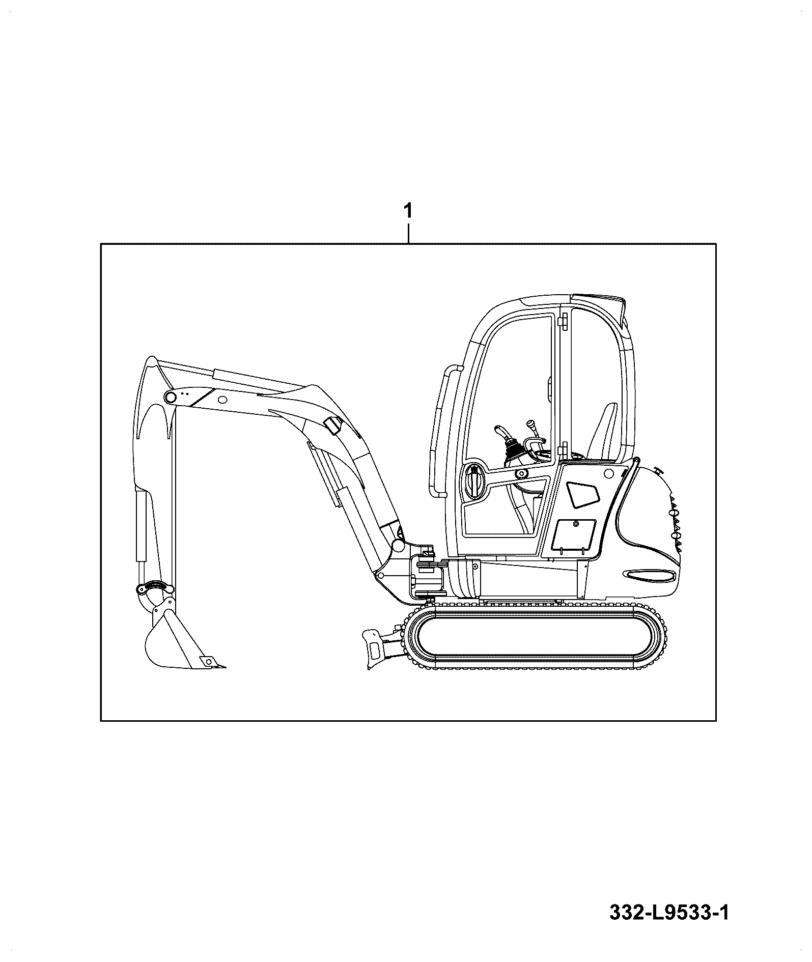 Краска 332/L9527 JCB