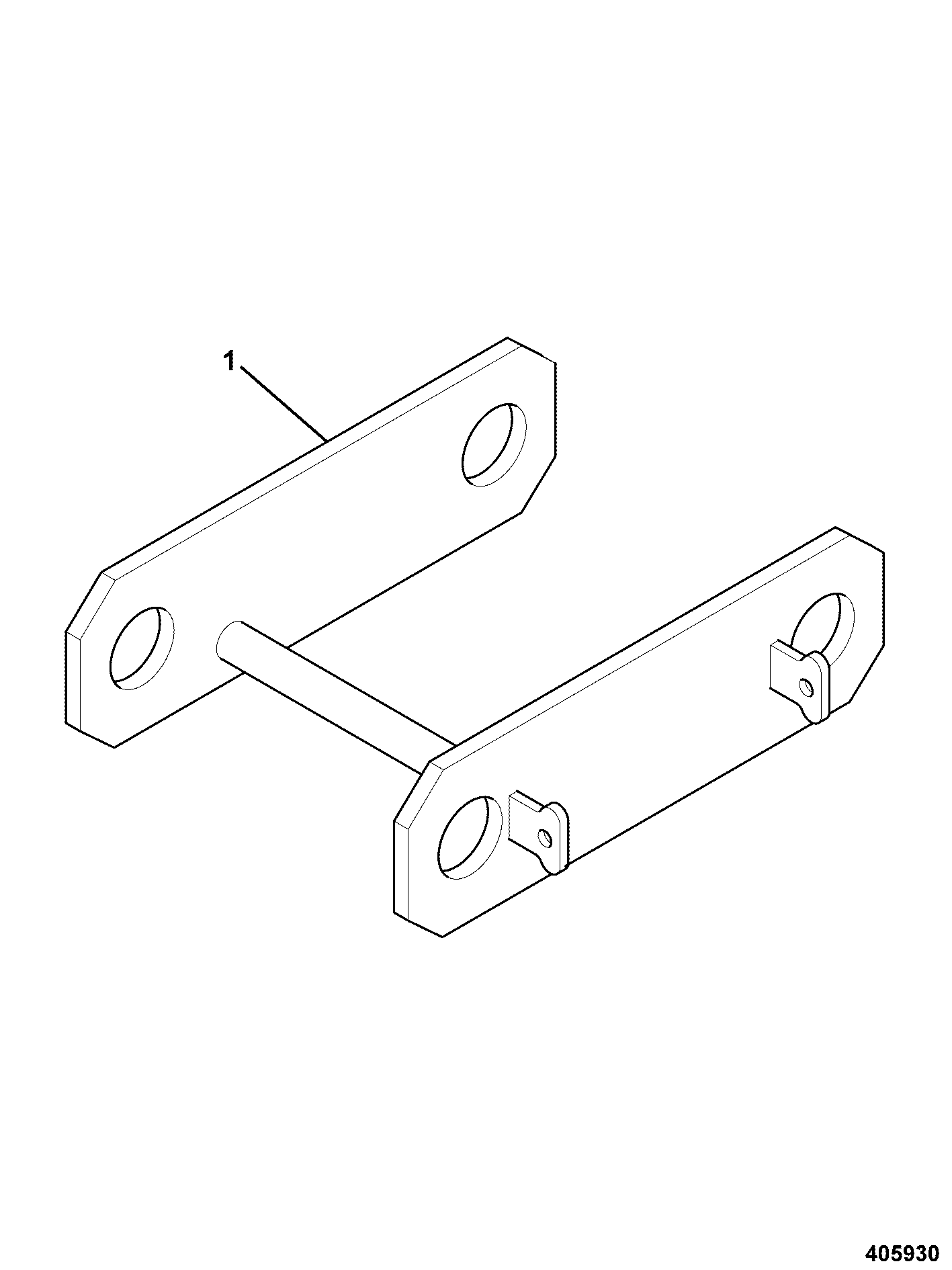 Тяга 9G0NP129 JCB