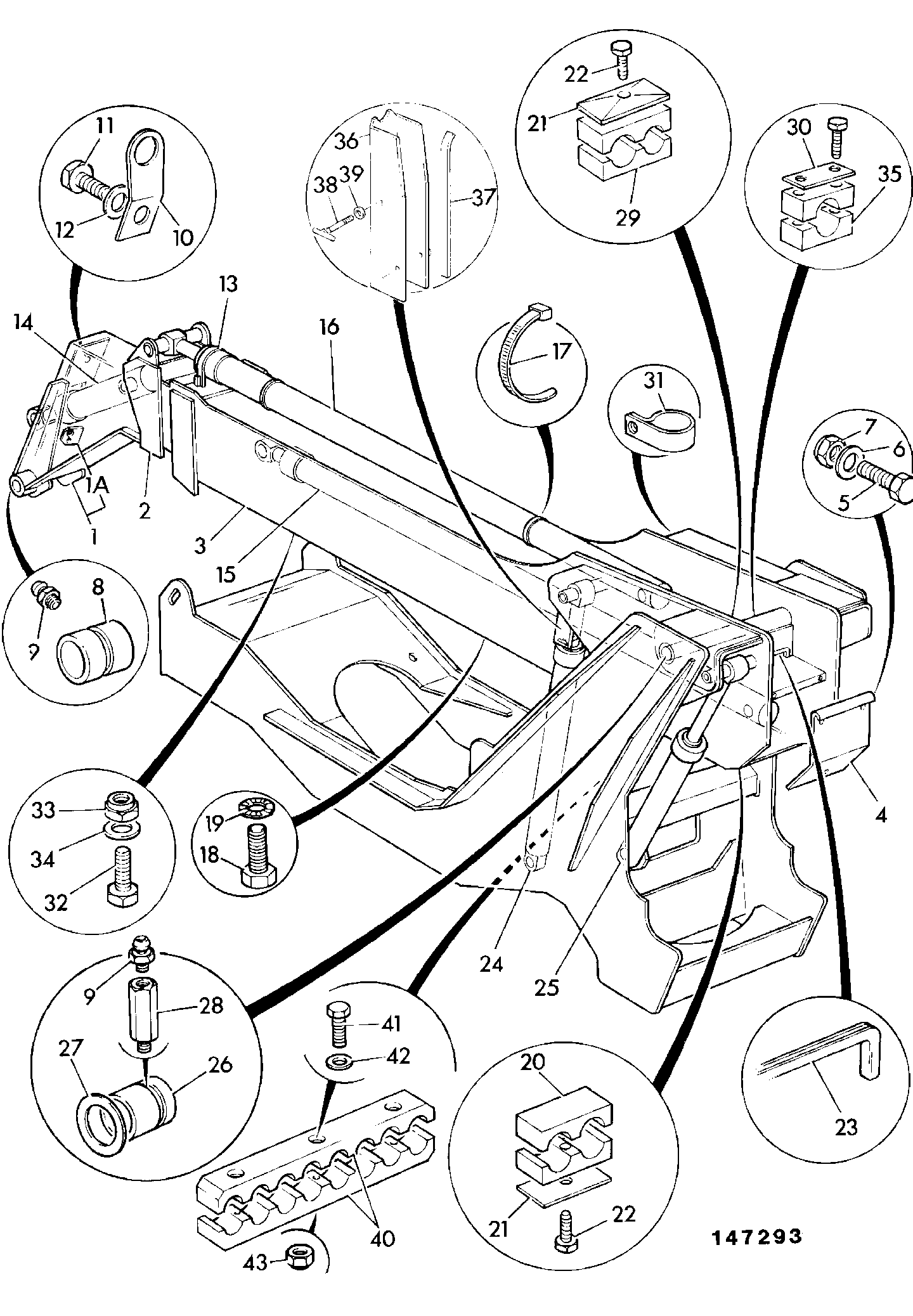 Стяжка 156/10200 JCB