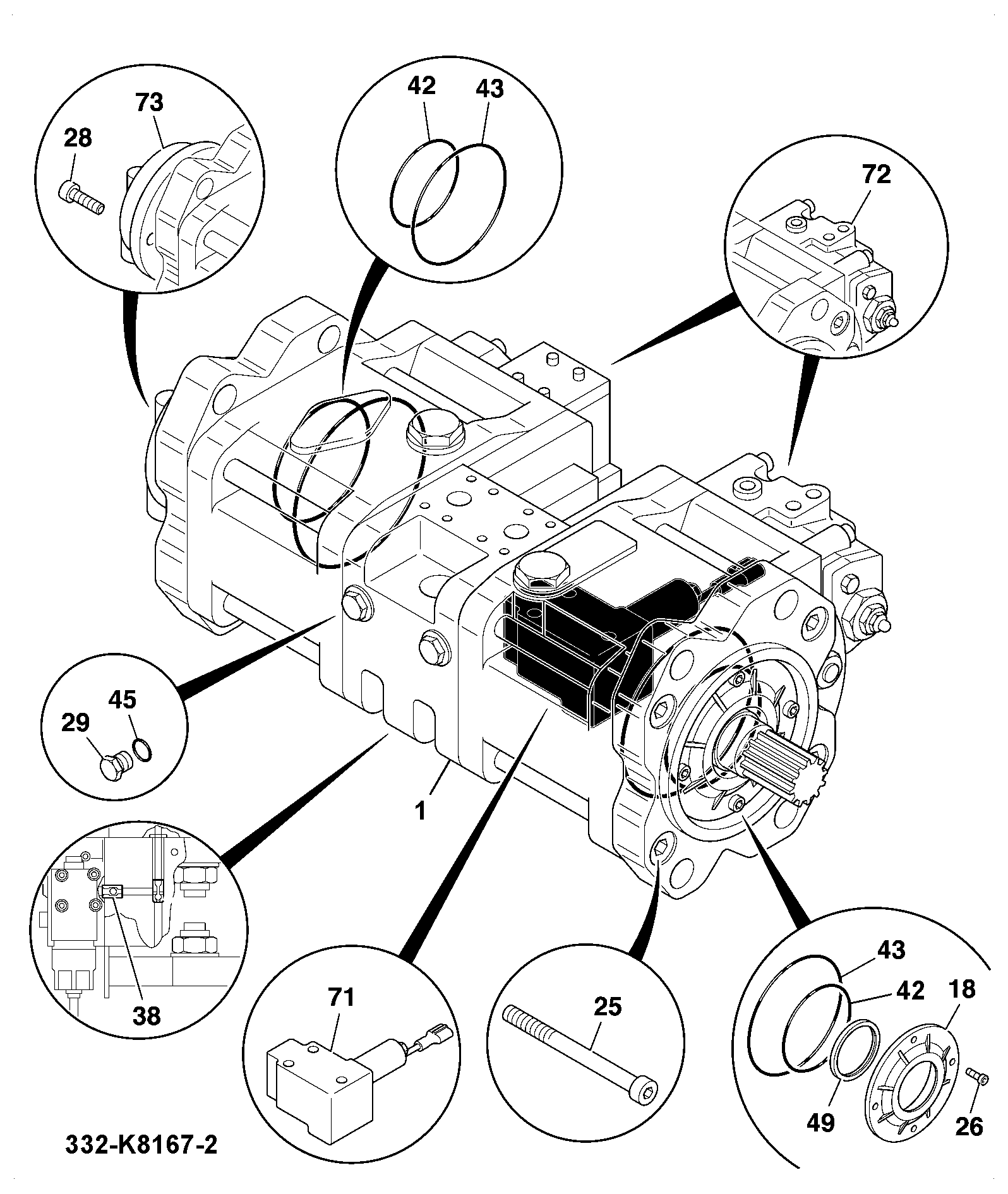 Уплотнение 335/C0977 JCB