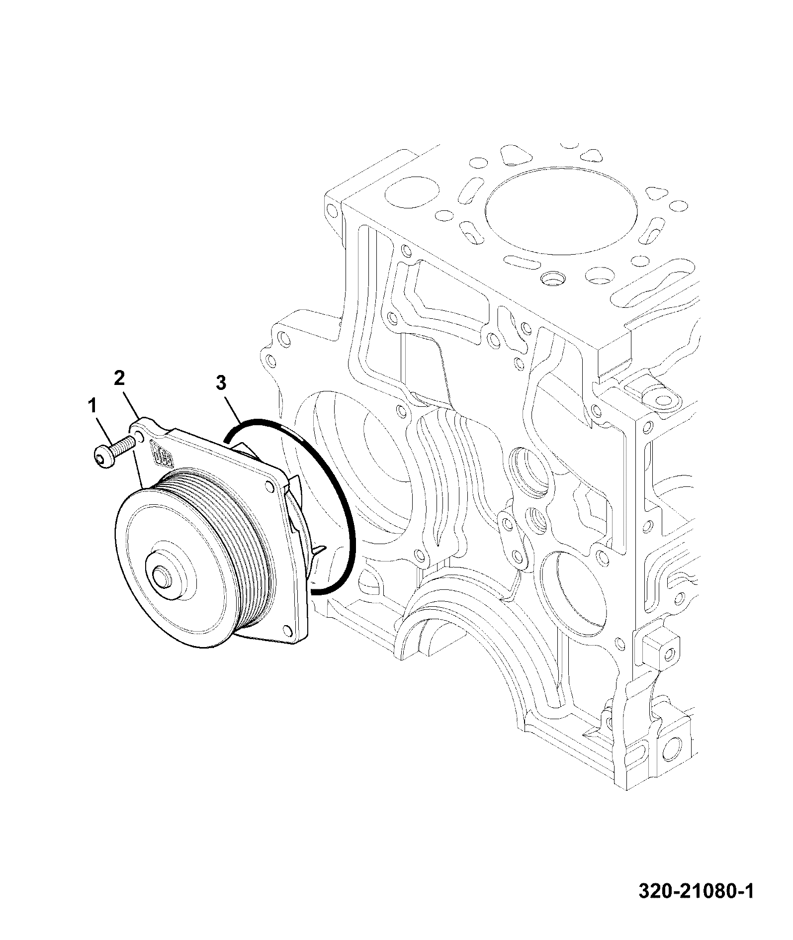Насос 320/04905 JCB