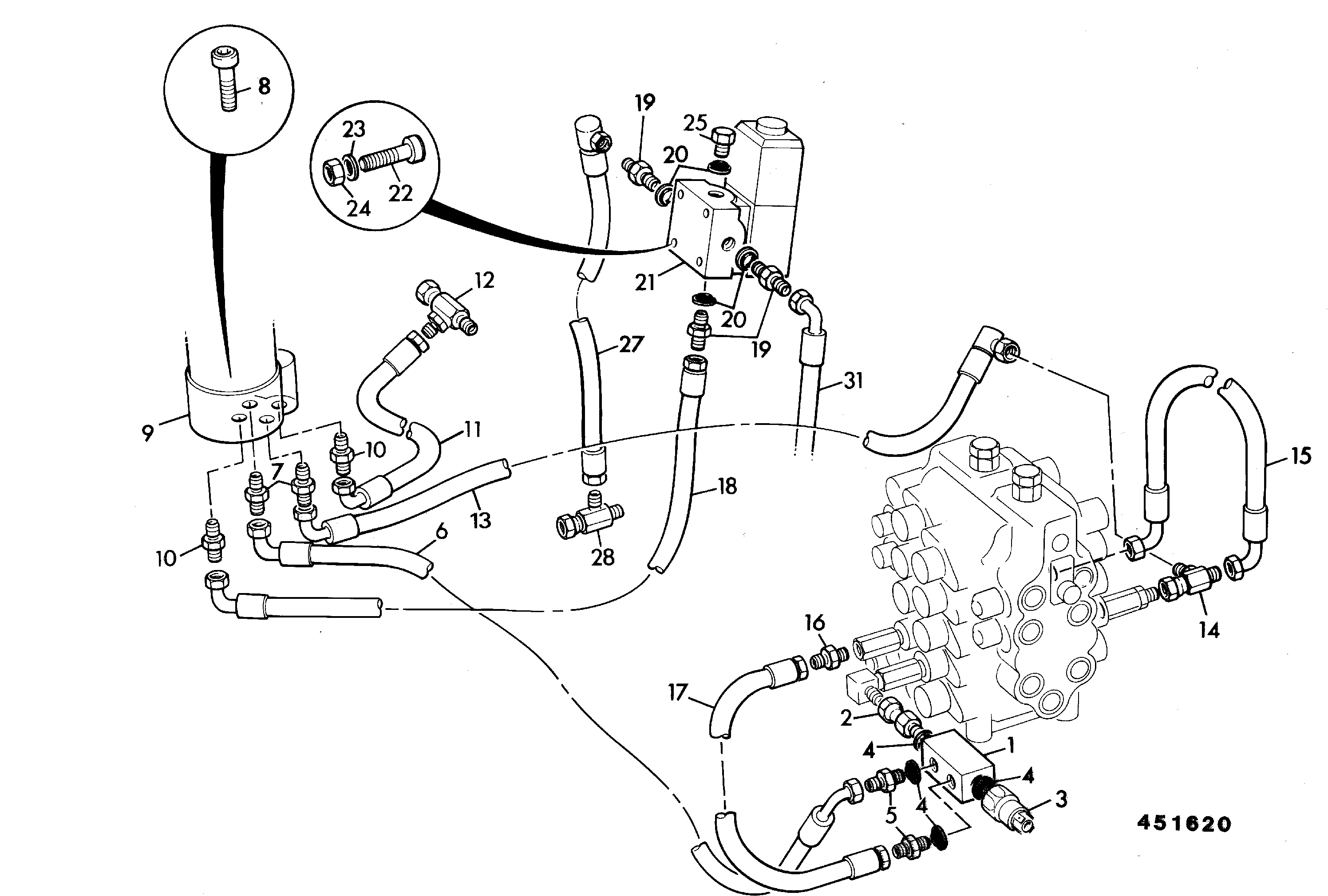 Шланг JNV0548 JCB