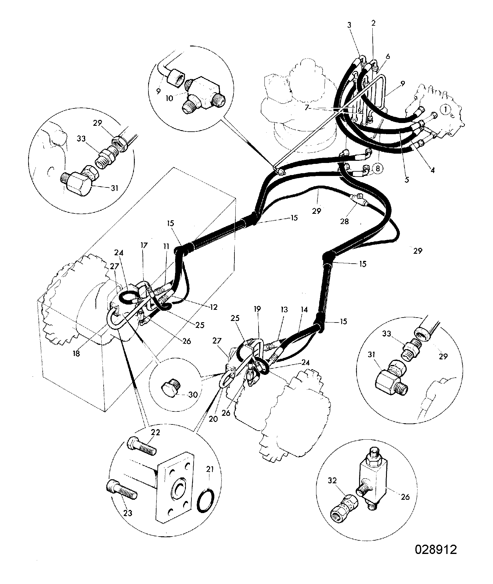 Фланец 933/05400 JCB
