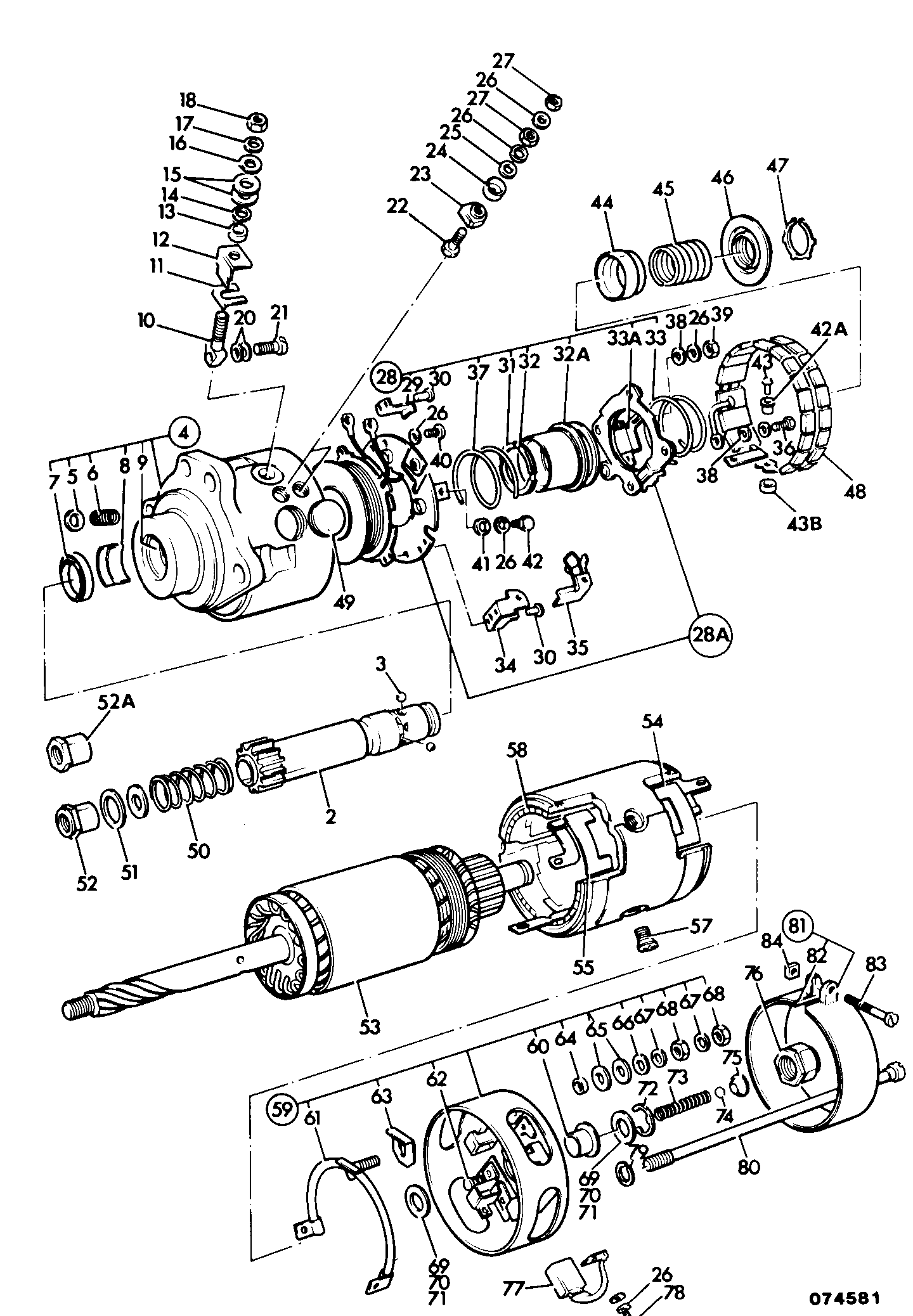 Заклёпка 714/08442 JCB