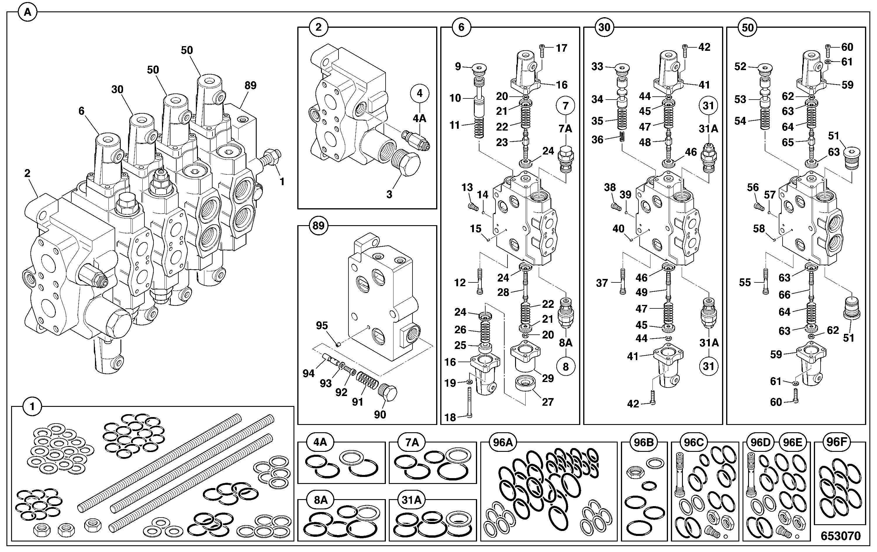 Клапан 25/222790 JCB