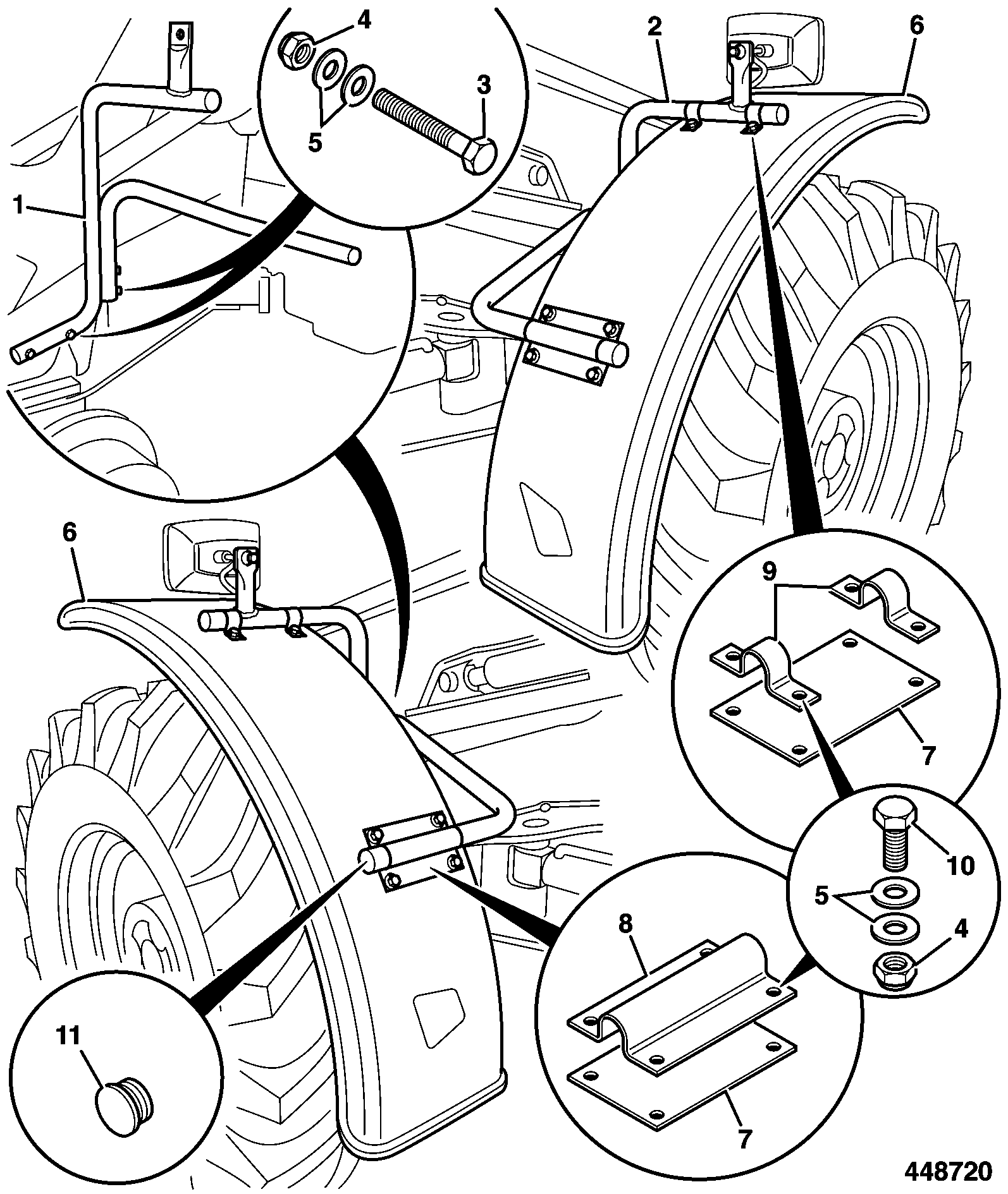 пластина 331/34871 JCB