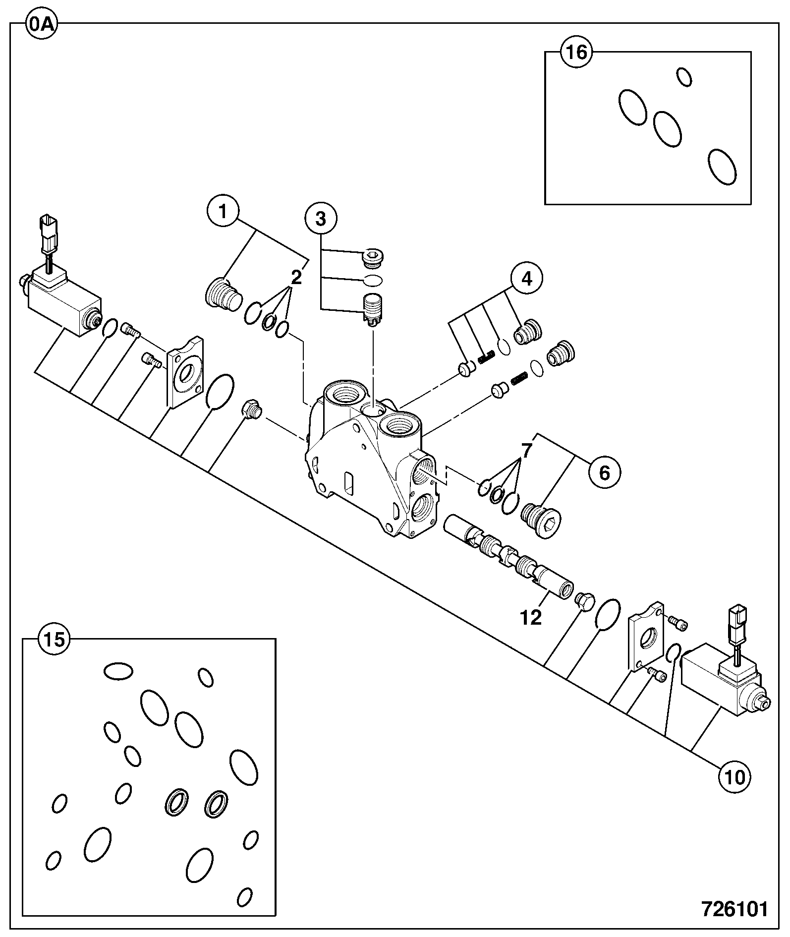 Комплект 25/222443 JCB