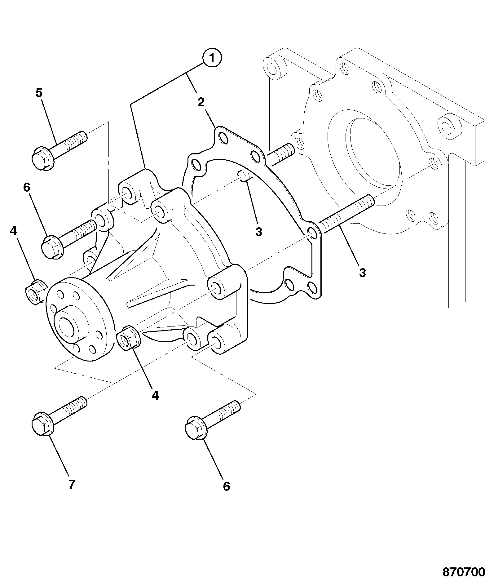 болт 02/802120 JCB