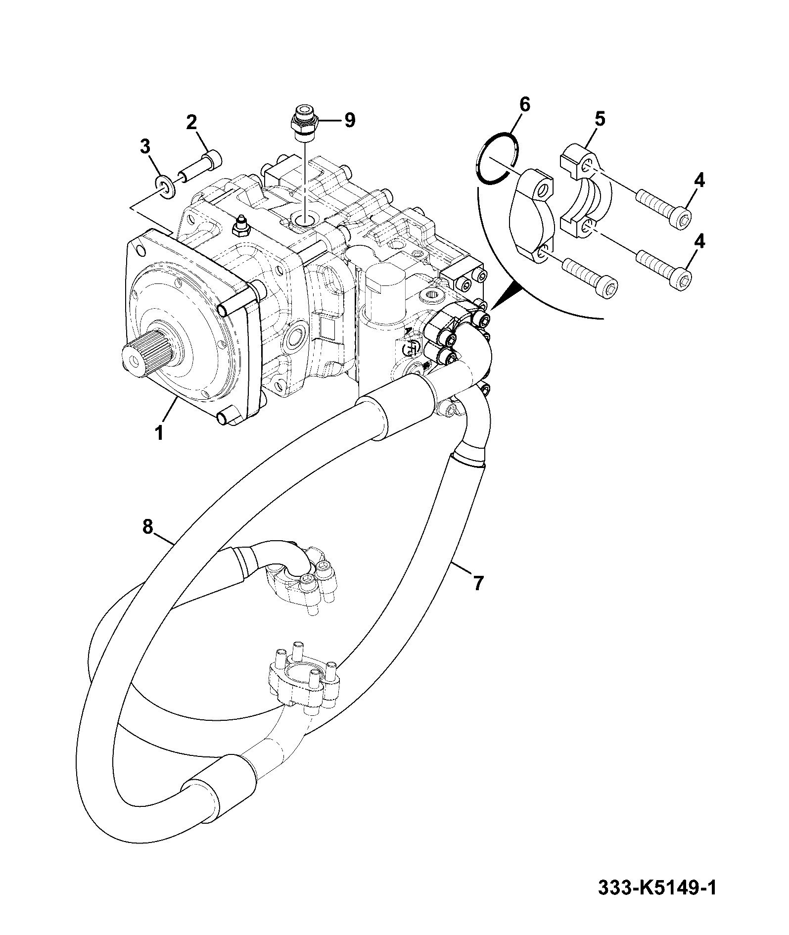 Шланг JLJ0496 JCB