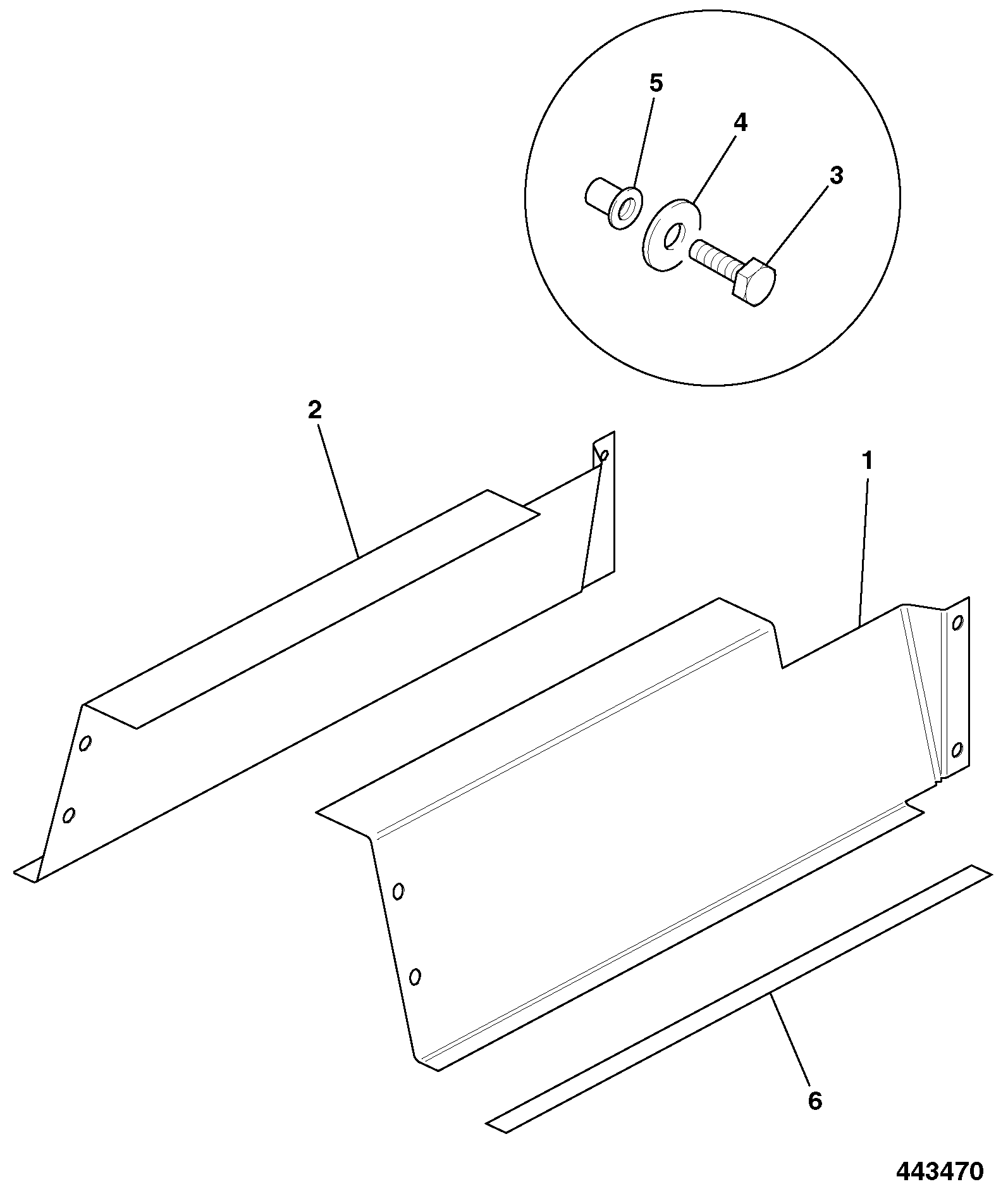 панель 331/31293 JCB