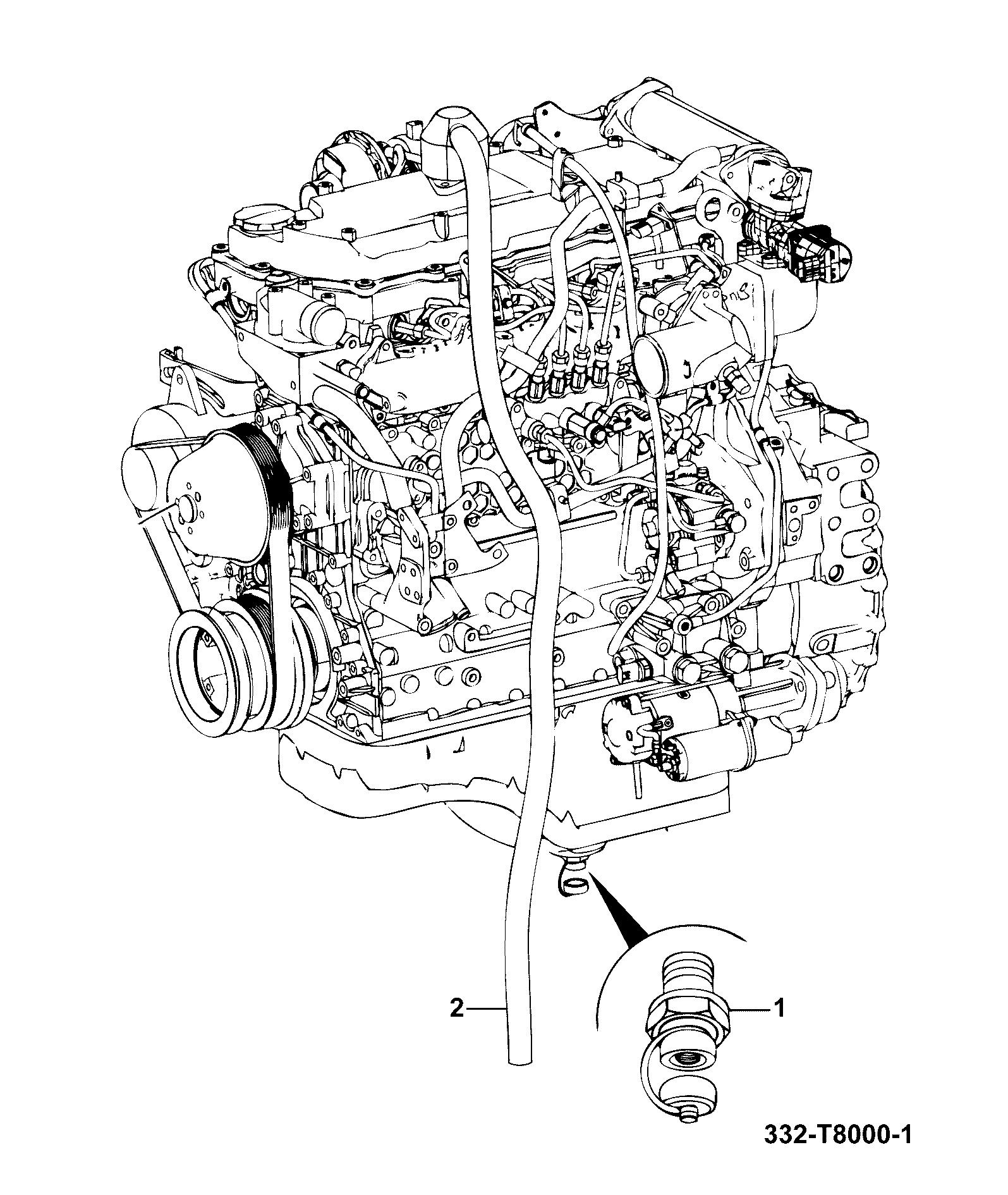 Сборка 332/T8730 JCB
