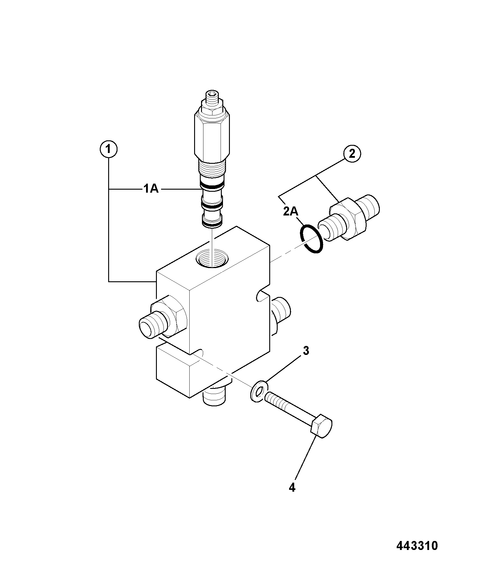 Клапан 25/221253 JCB