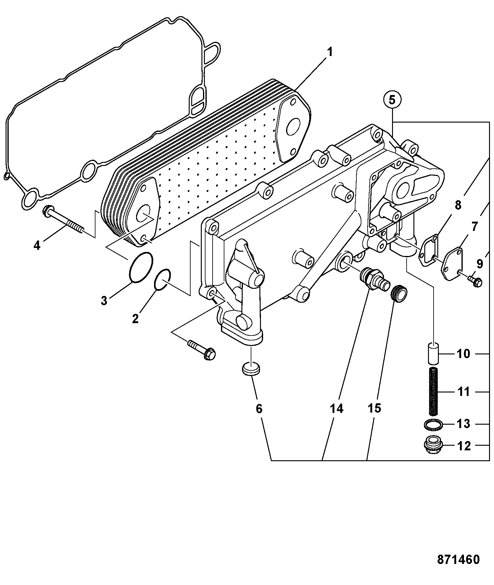 Прокладка SC1502798 JCB