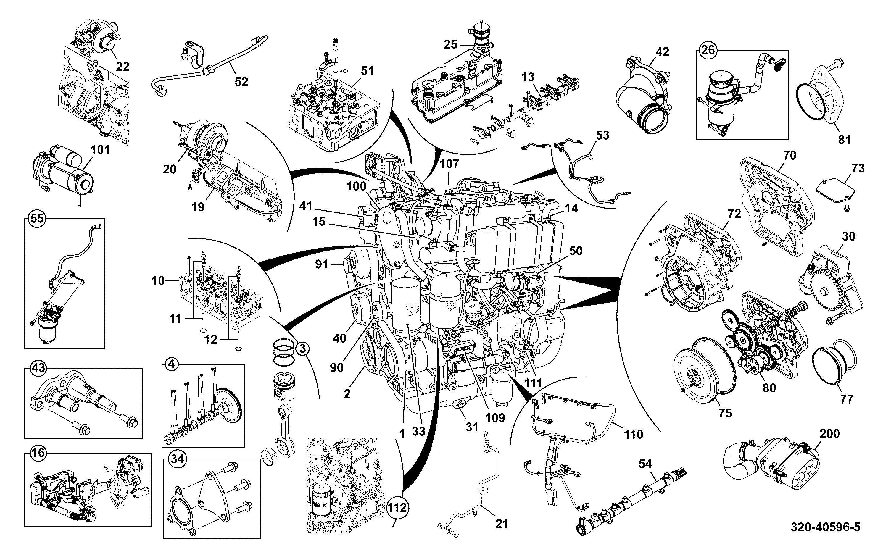 регулятор 320/20046 JCB