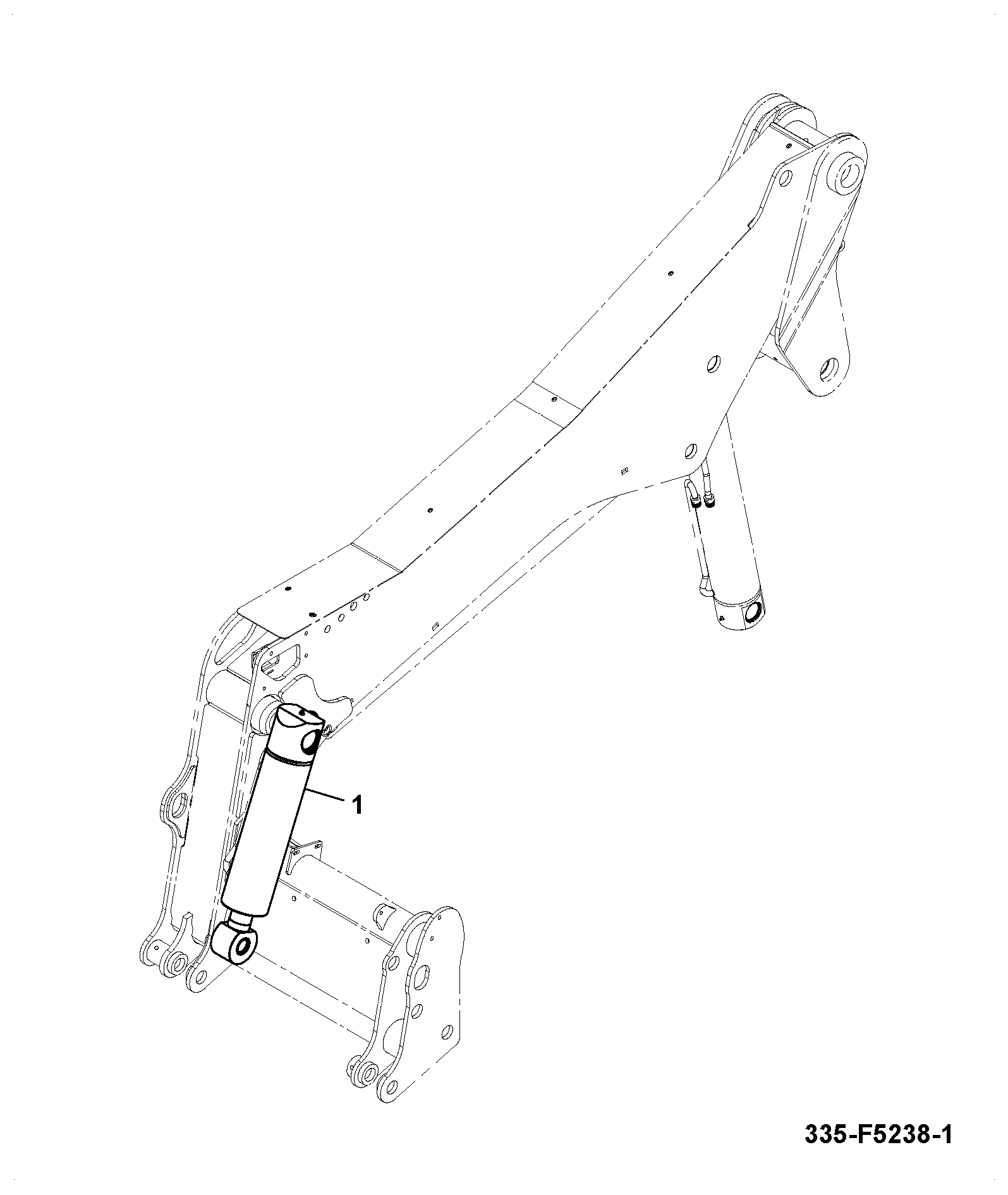 Фиксатор 336/A0607 JCB