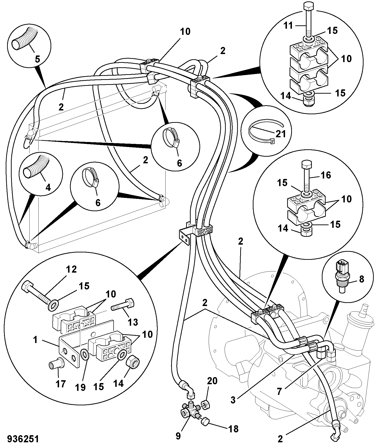 Установка 128/C0044 JCB