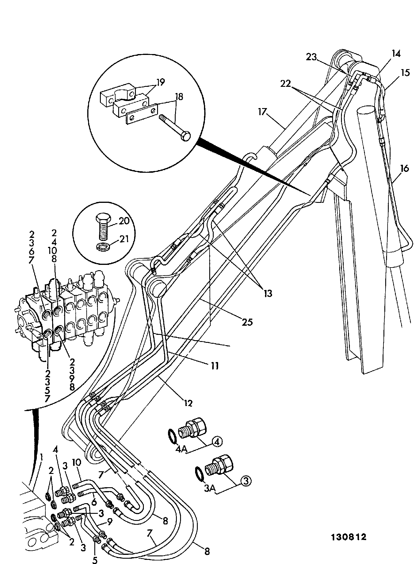 Шланг 612/04700 JCB