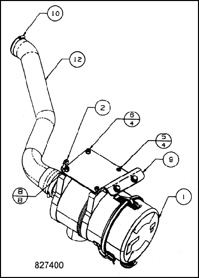 крепление 229/02405 JCB