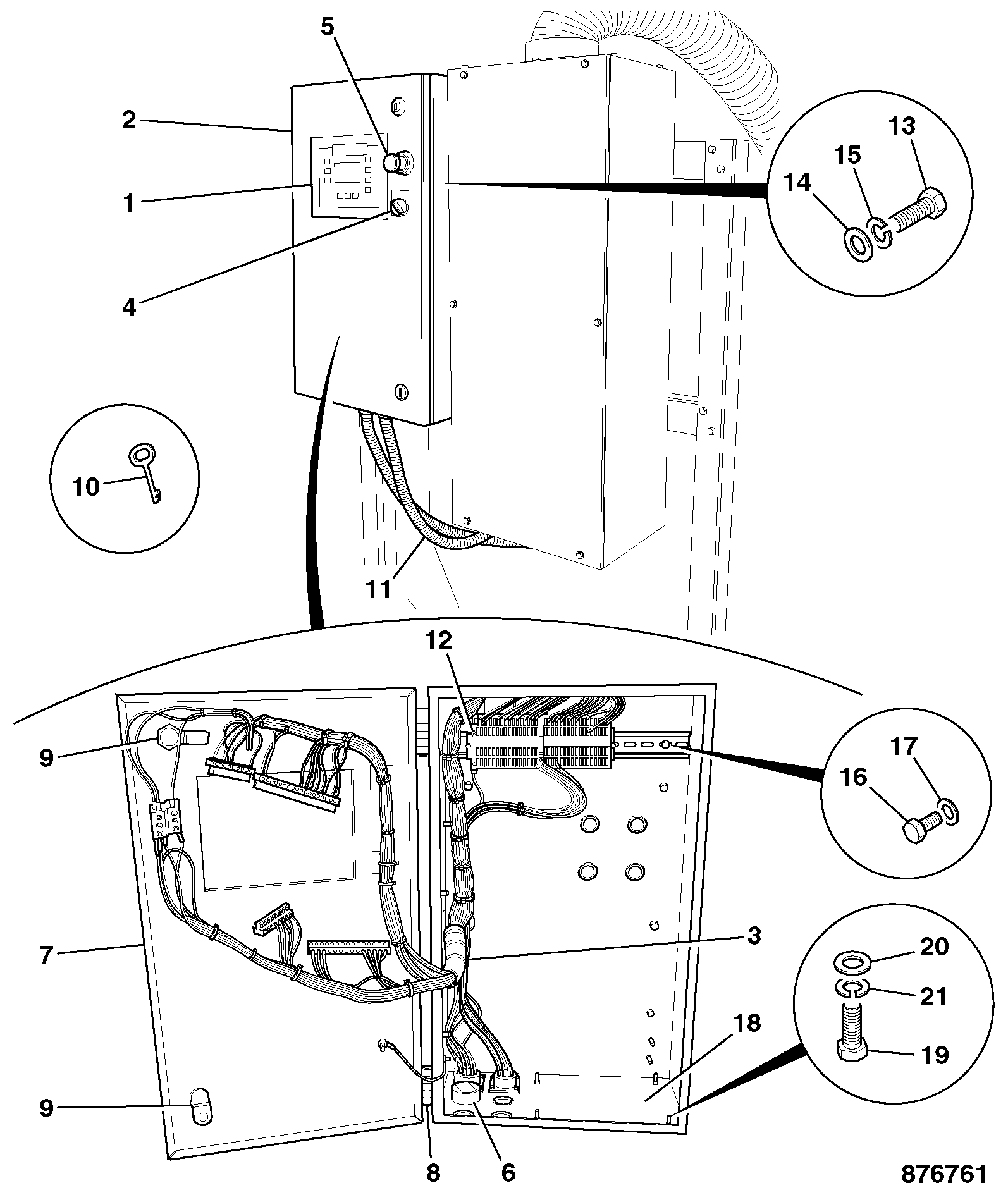 Короб 321/10348 JCB