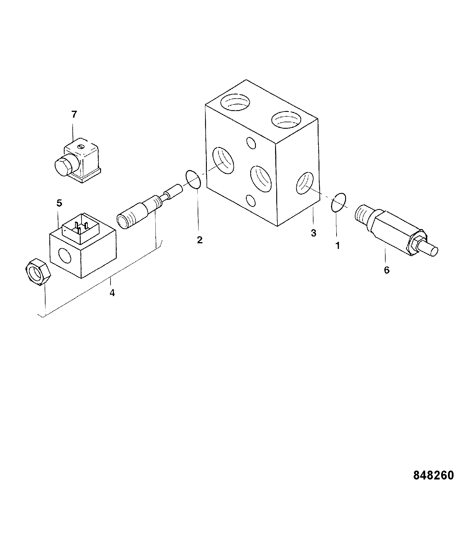 Комплект-уплотнение 2535/00552 JCB