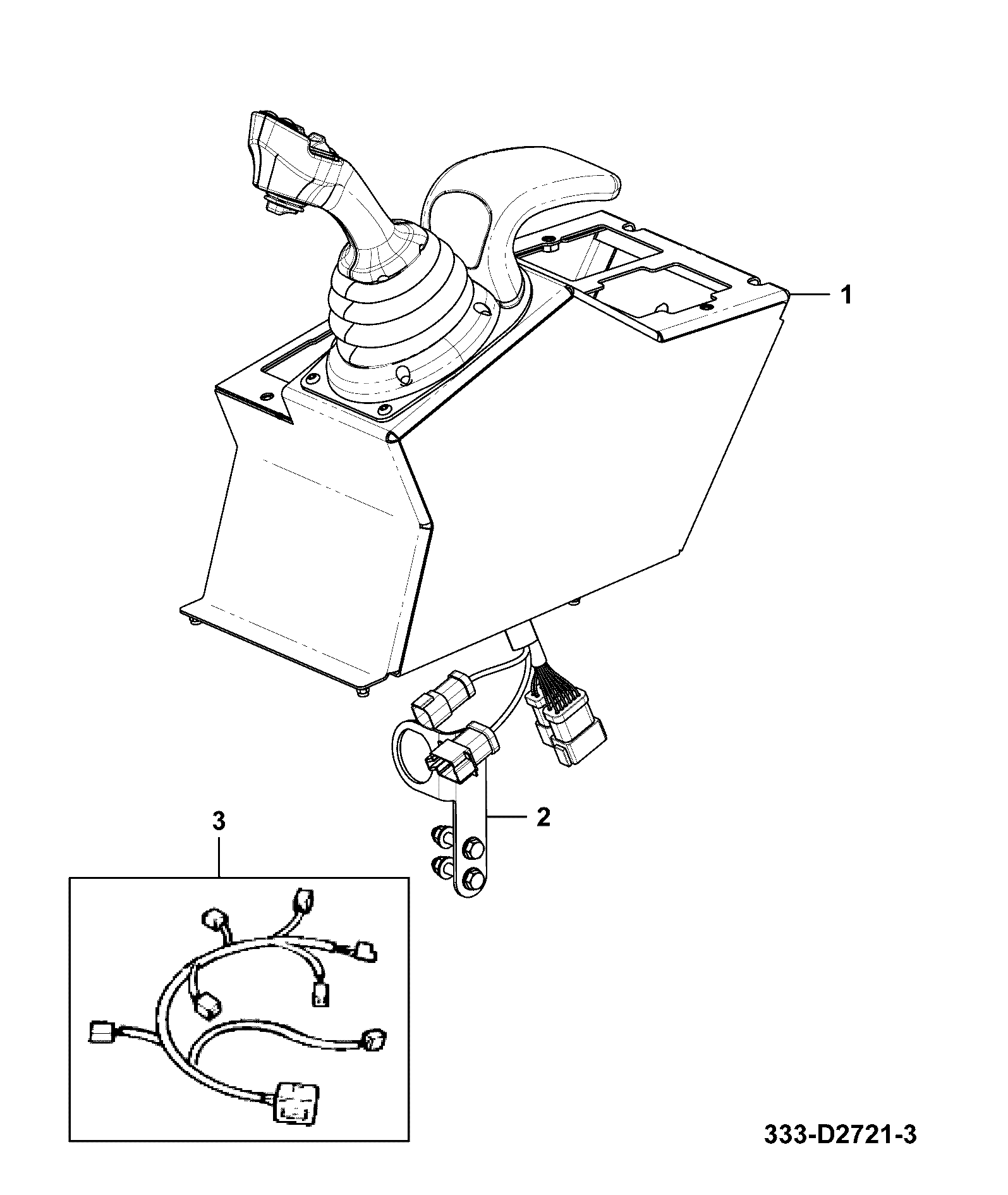 Жгут проводов 721/C2858 JCB