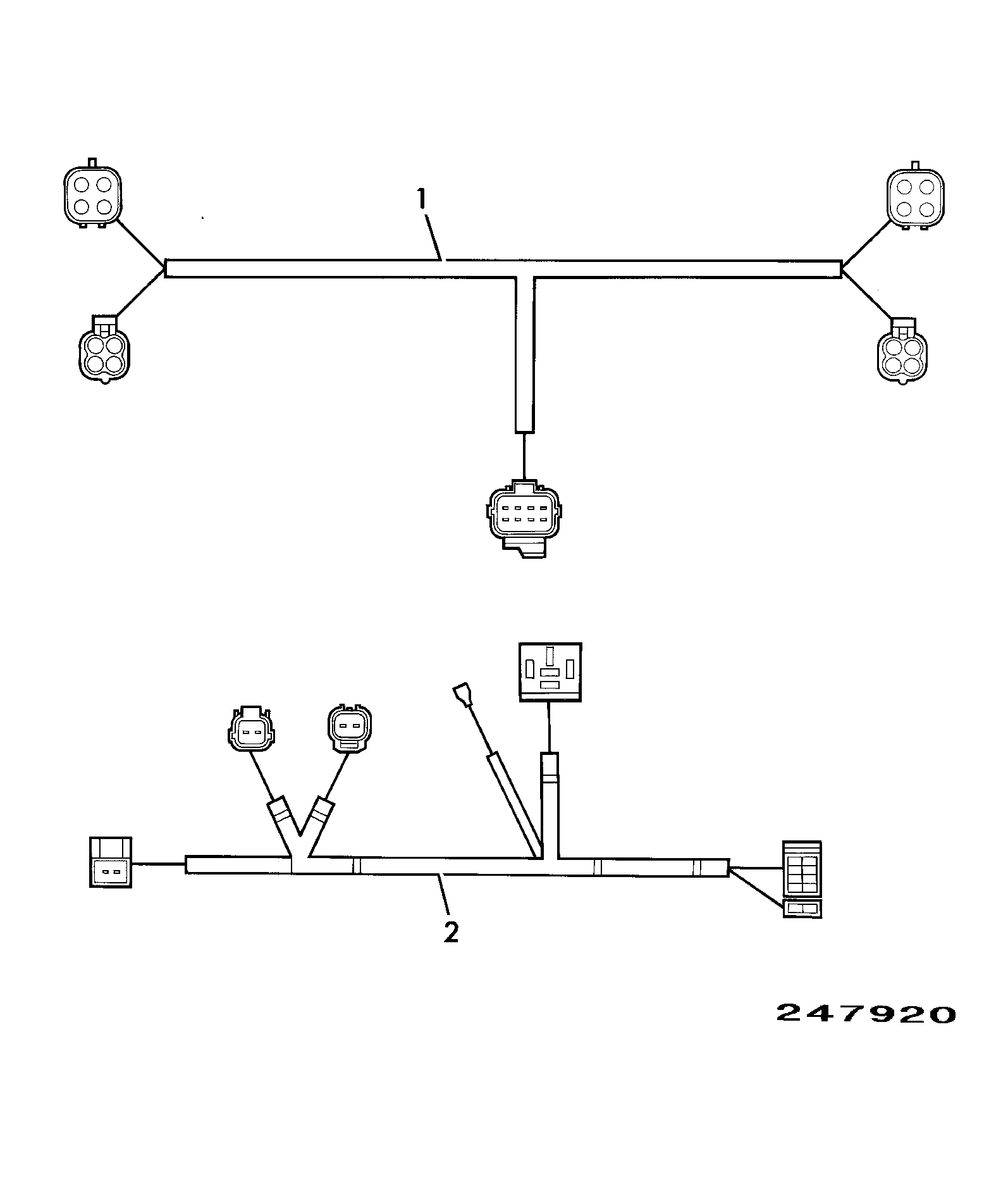 Жгут проводов 719/86100 JCB