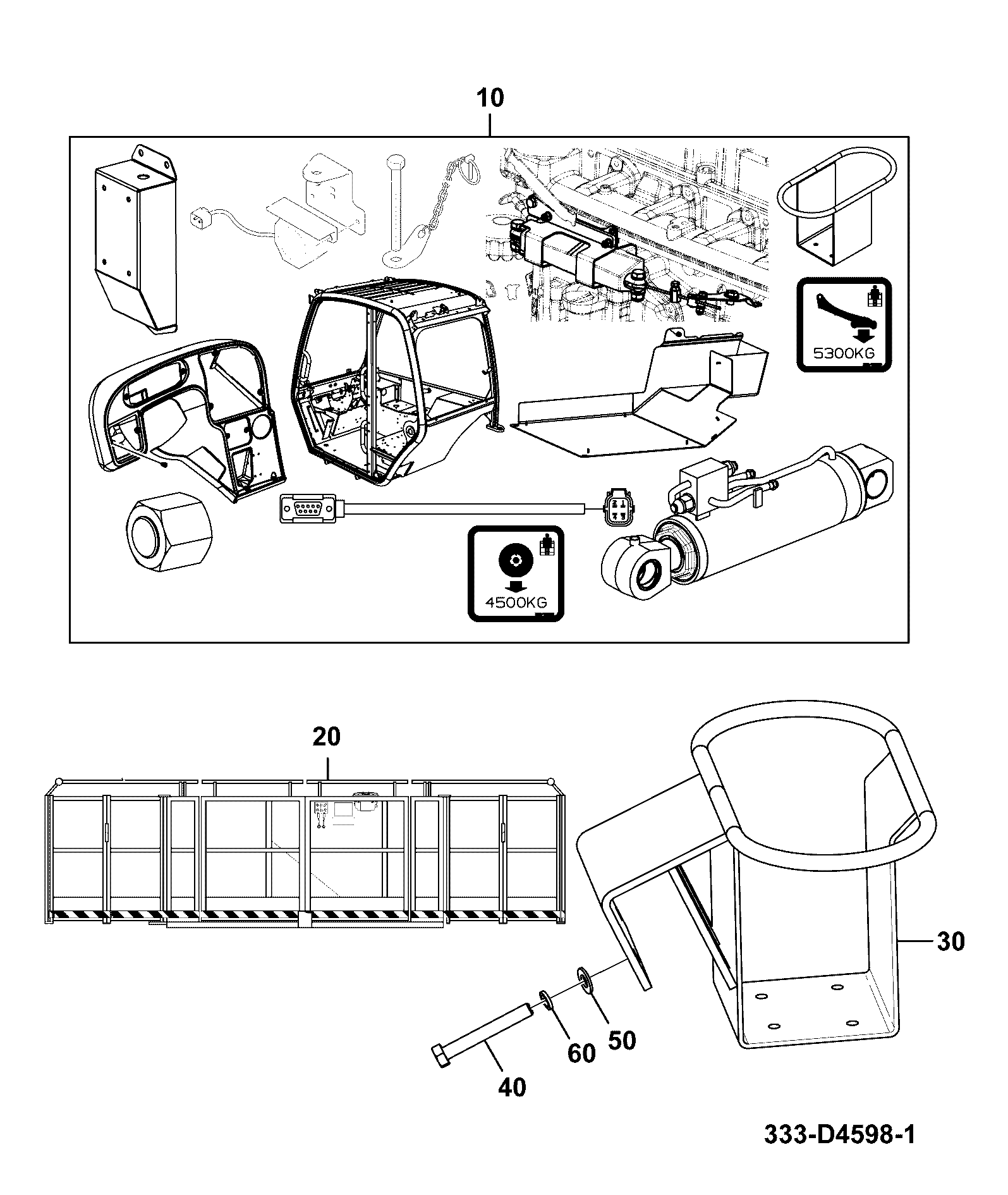 Платформа 160/14692 JCB