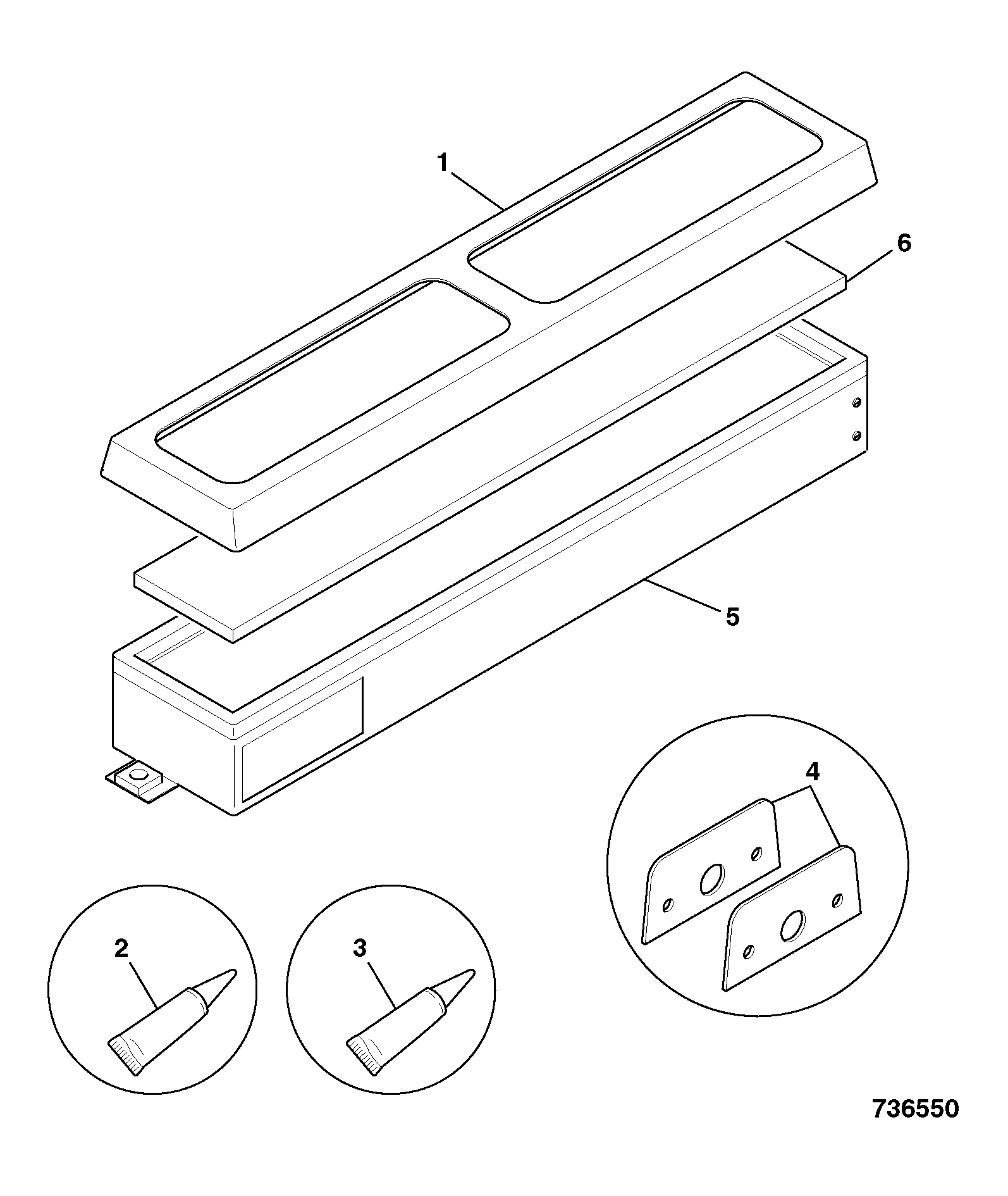 поддон 331/42346 JCB