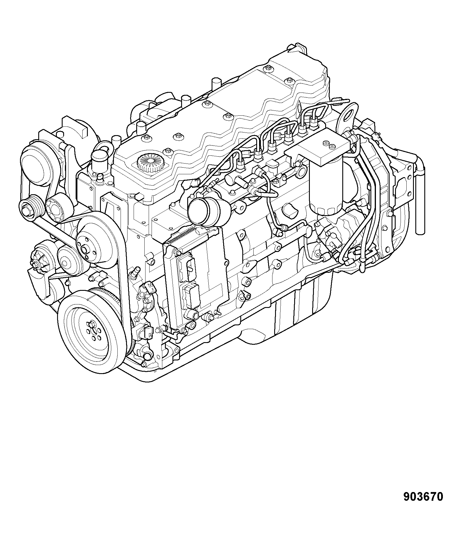 двигатель 01/145366 JCB