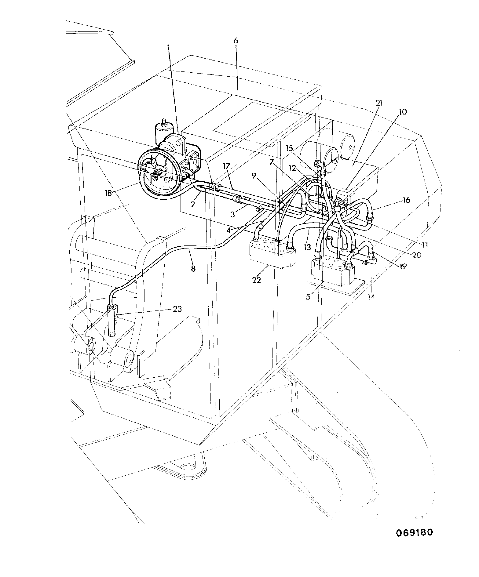 Шланг 649/07200 JCB