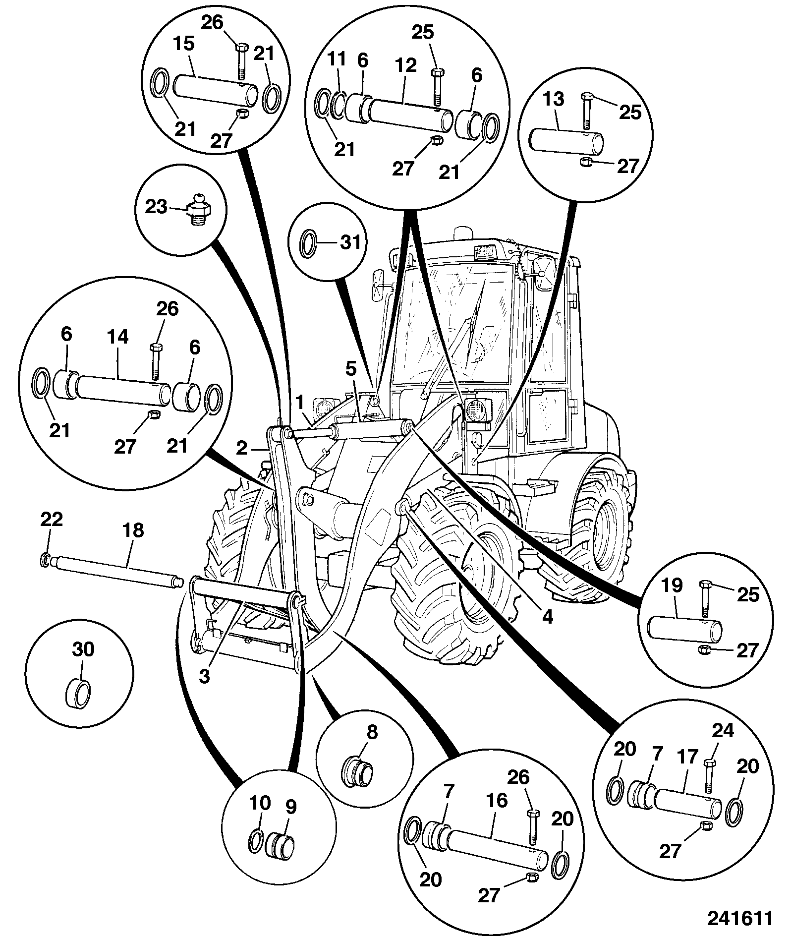 Прокладка регулировочная 274/00402 JCB