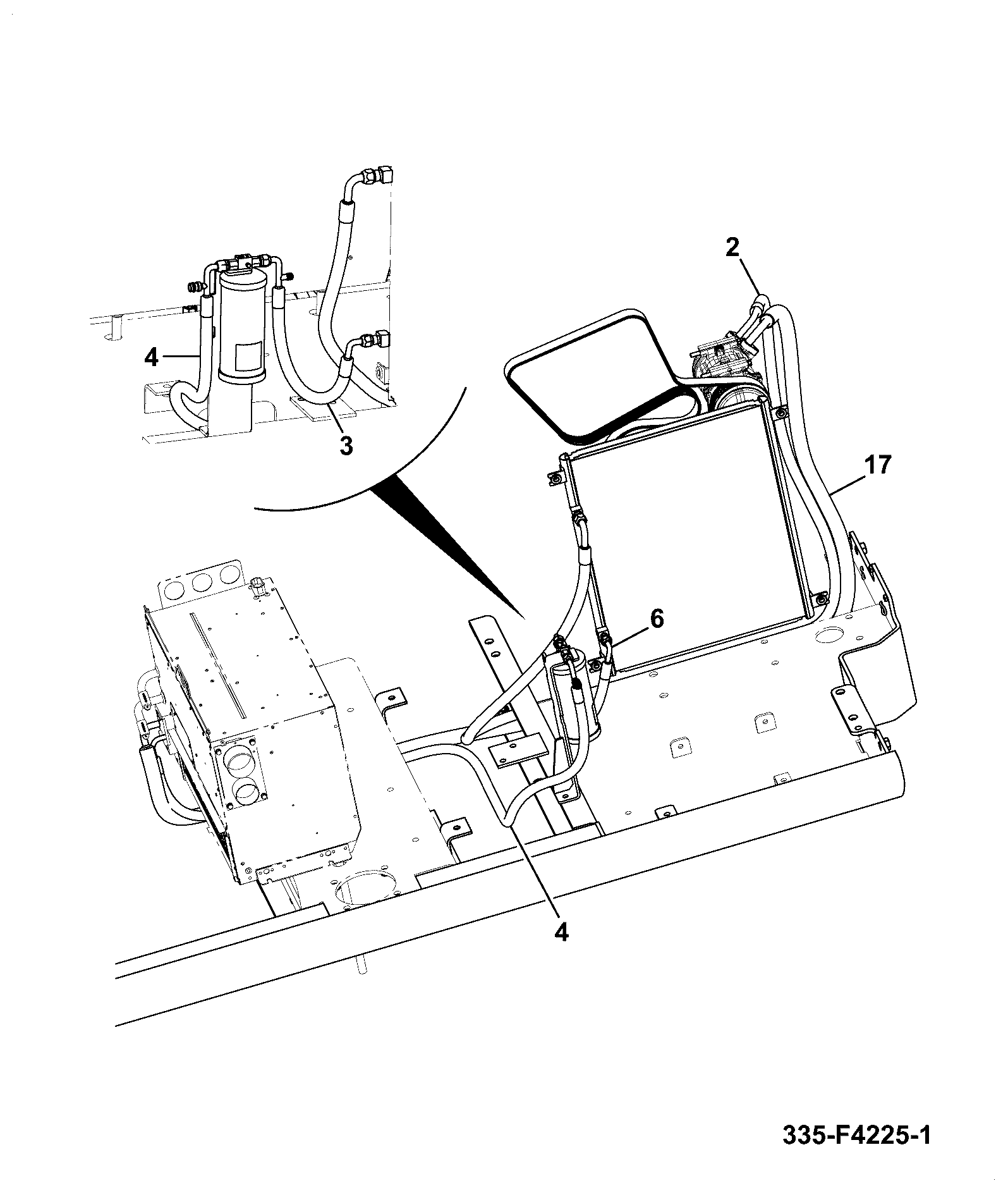 Шланг 335/B4264 JCB