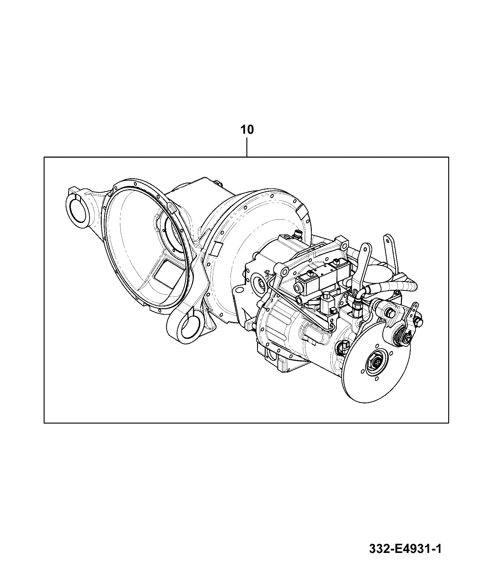 Трансмиссия 455/M2647 JCB
