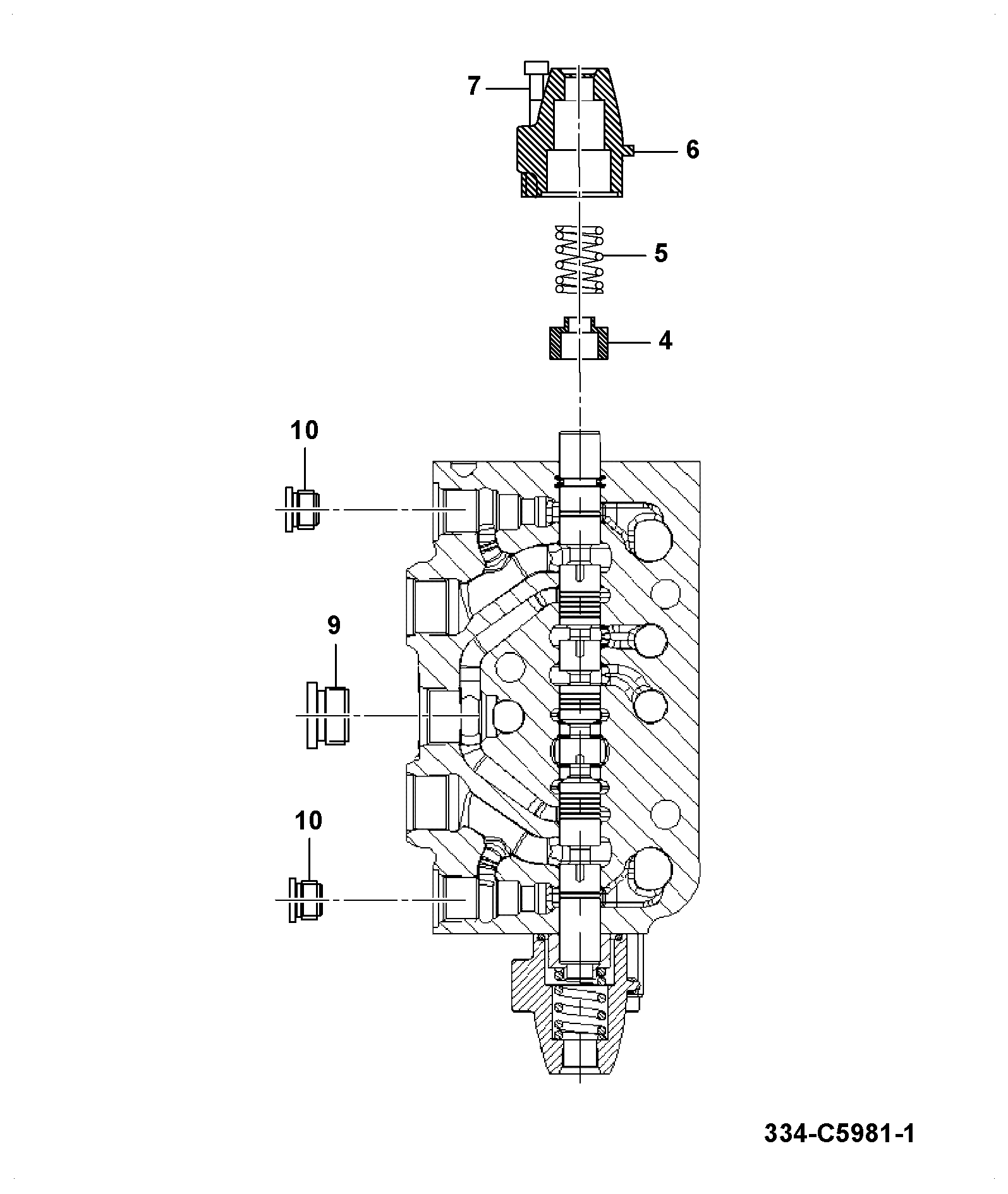 Пробка 334/C6006 JCB