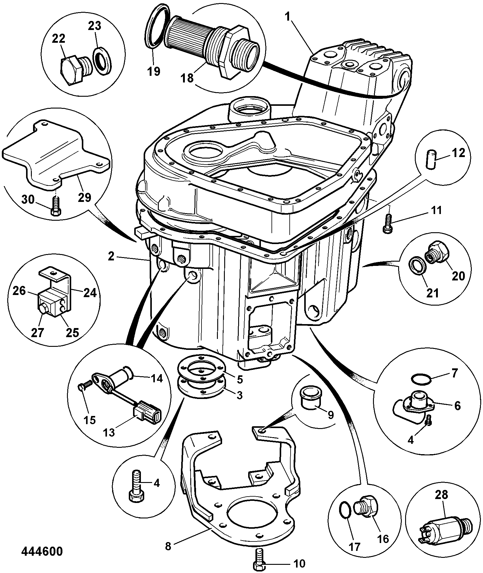 Фильтр сетчатый 32/925227 JCB