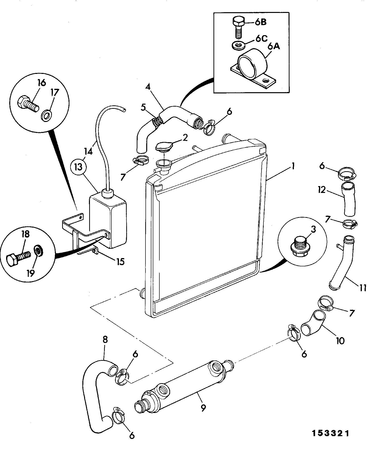 стяжка 264/29000 JCB