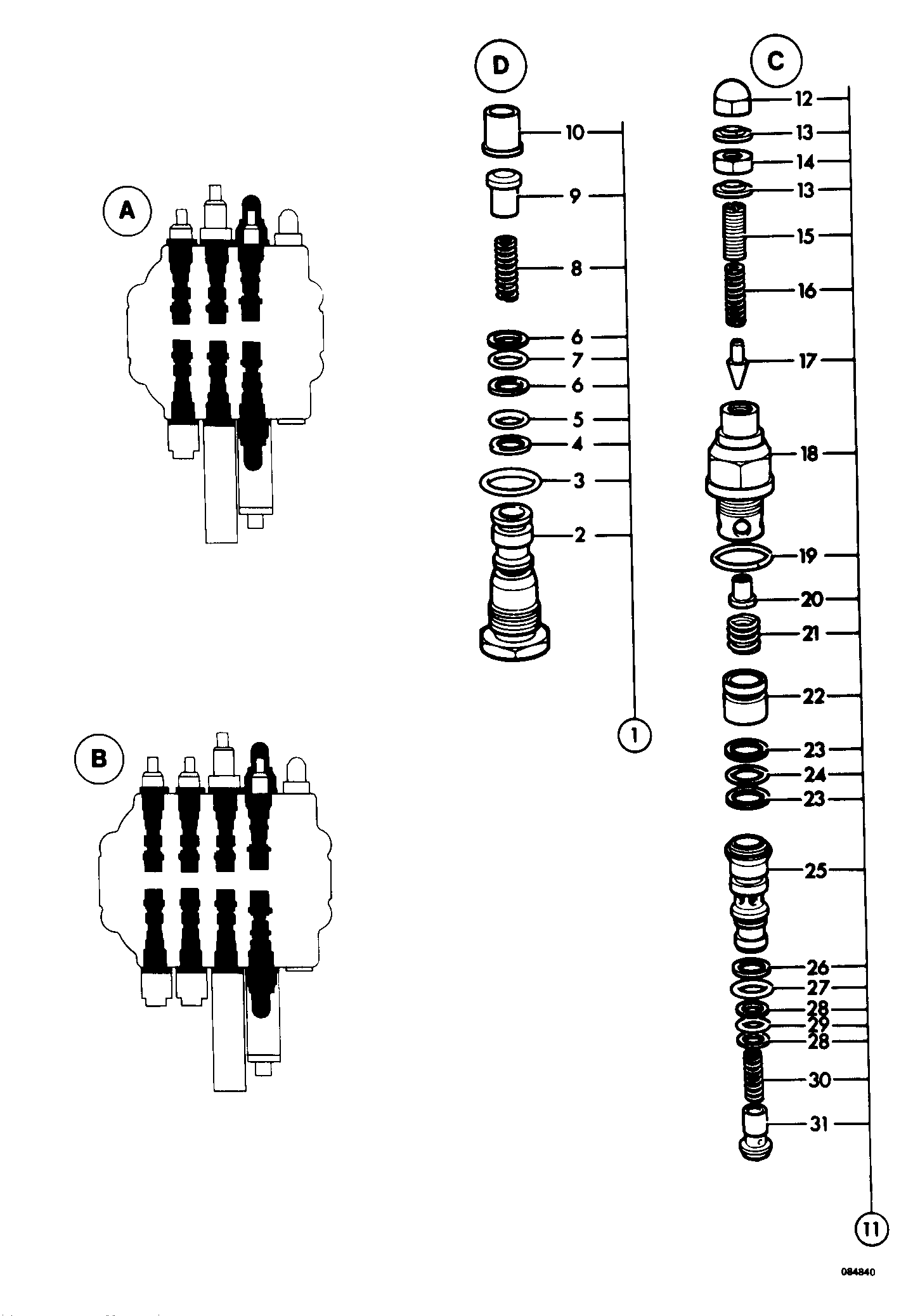 Клапан 25/927633 JCB