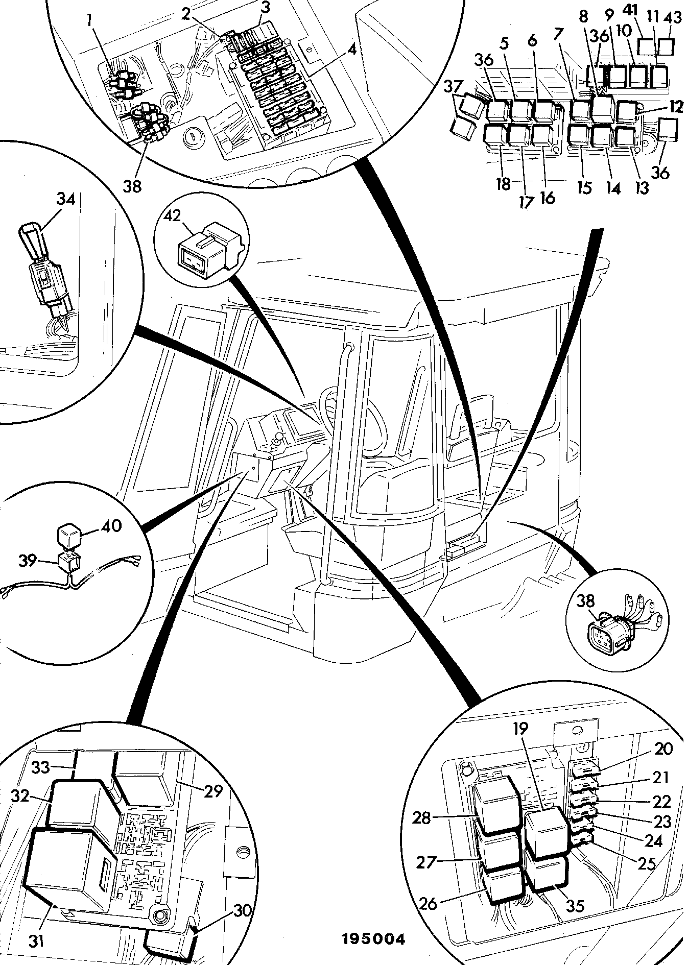 Жгут проводов 719/72900 JCB