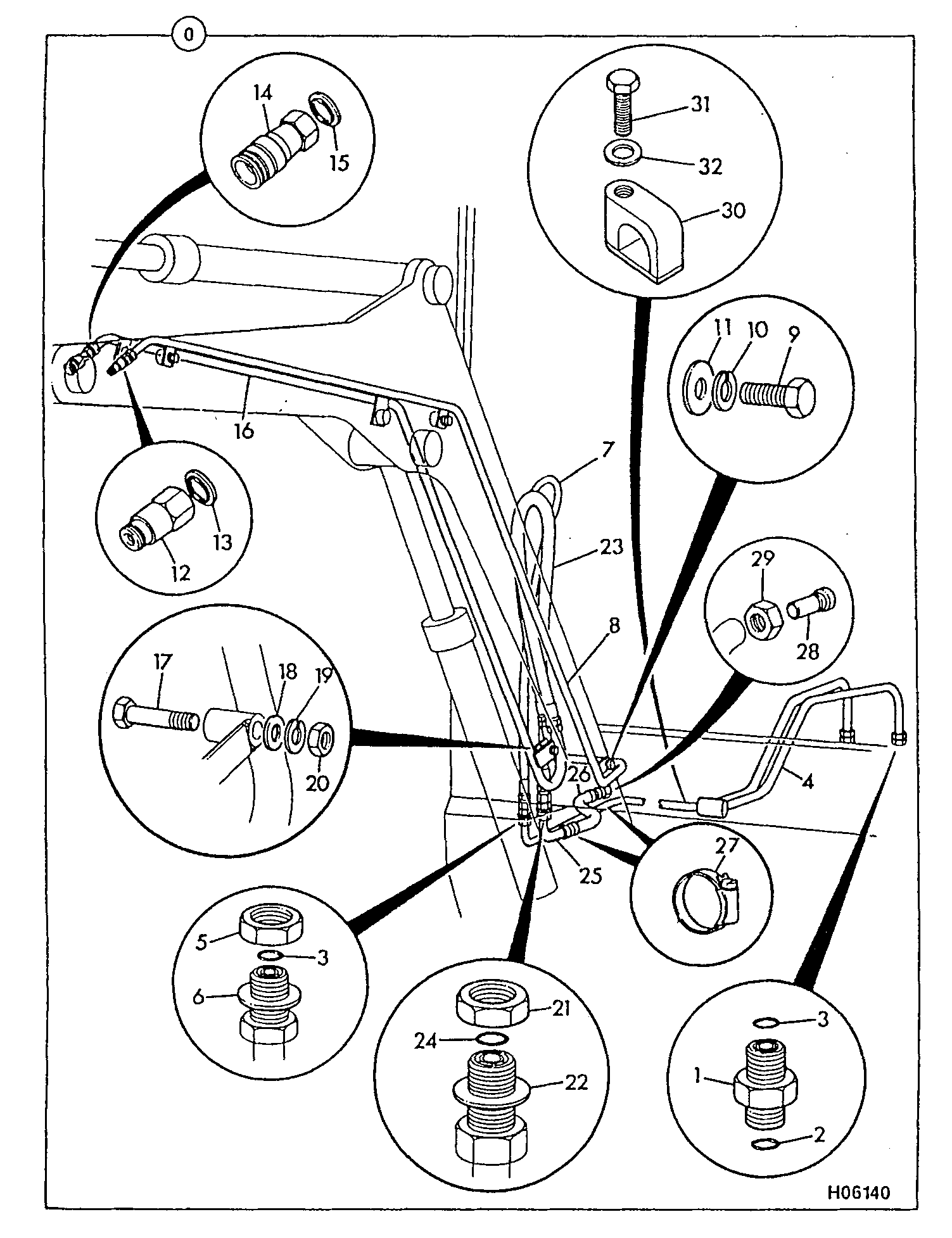 Комплект 231/04600 JCB