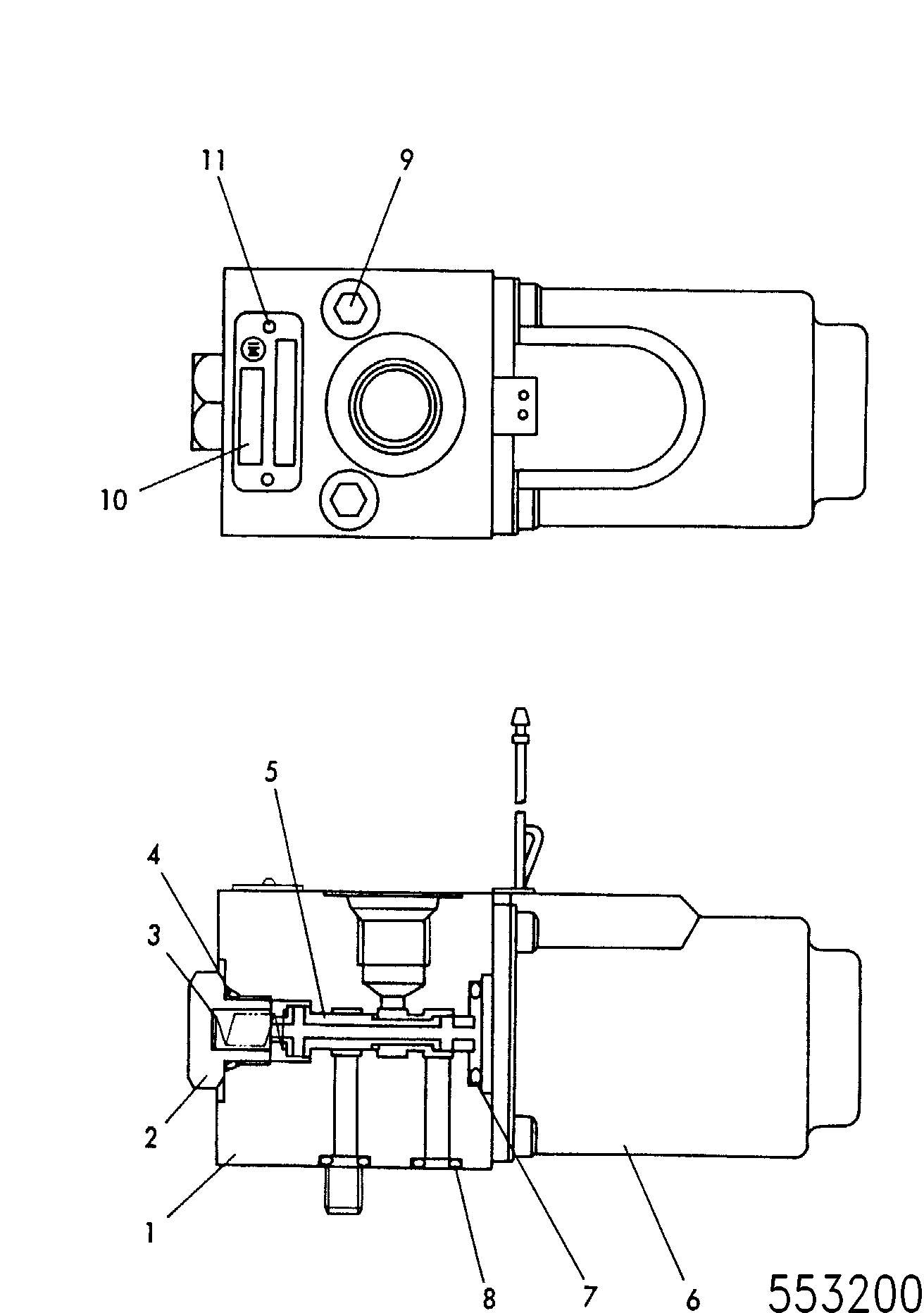 Пробка LLC0062 JCB